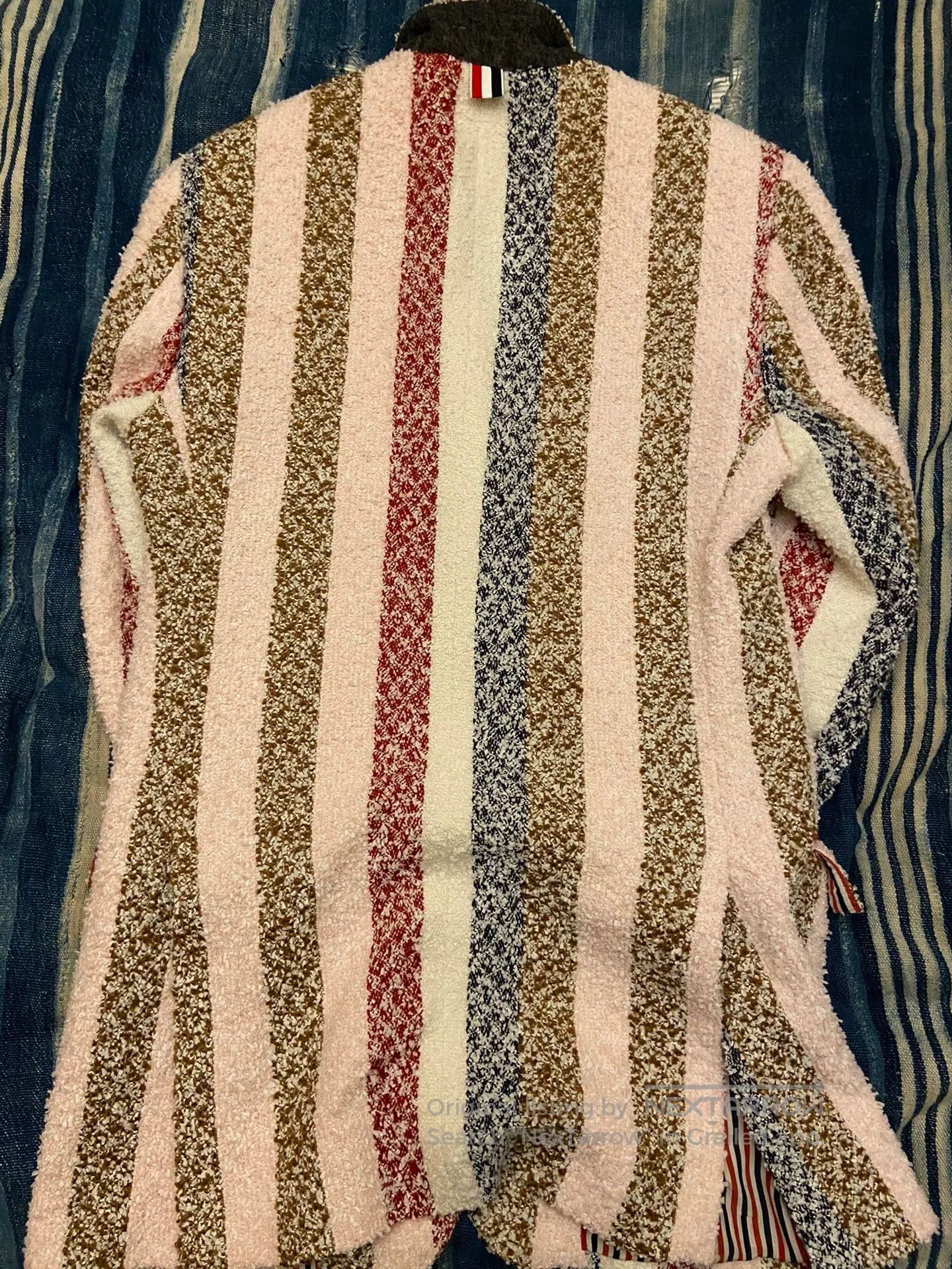 Thom Browne thom browne striped woven coat size 42. Size L / US 10 / IT 46 - 4 Thumbnail