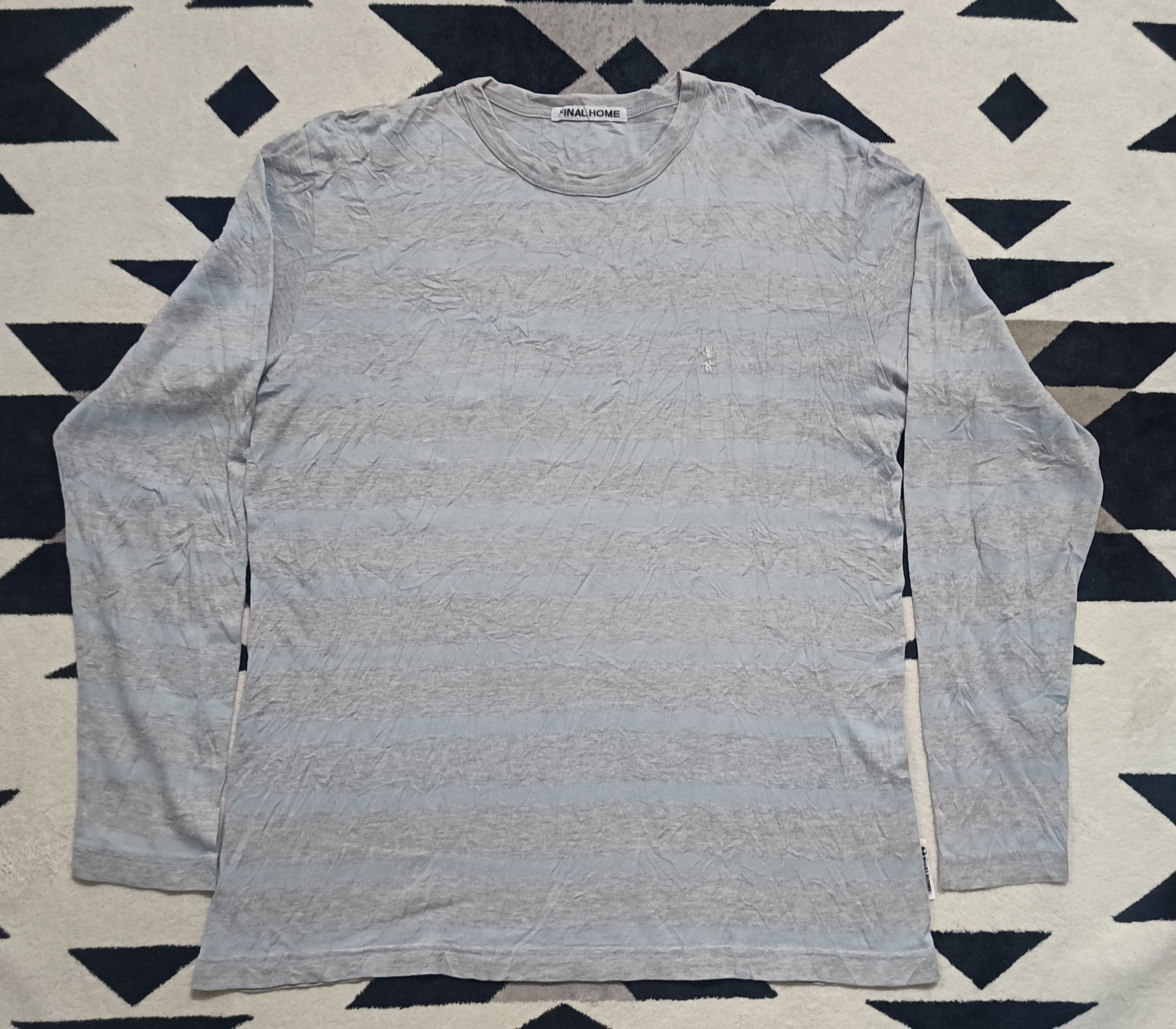 Final Home 🔥🔥Rare Vintage Final Home Stripe Long Sleeve Tee Size US L / EU 52-54 / 3 - 2 Thumbnail