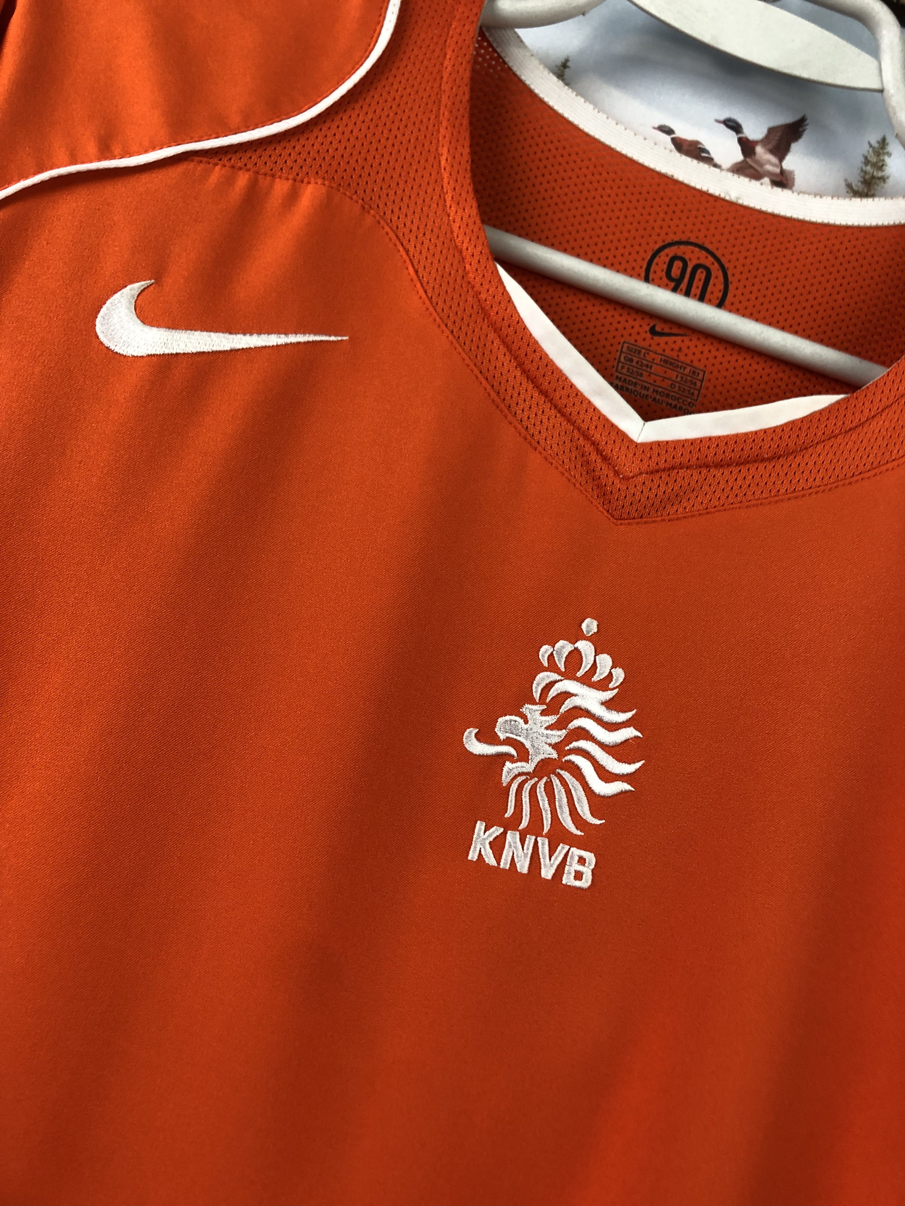 Nike × Vintage Netherlands football shirt 2004 Soccer Nike Jersey Holland Size US L / EU 52-54 / 3 - 5 Thumbnail