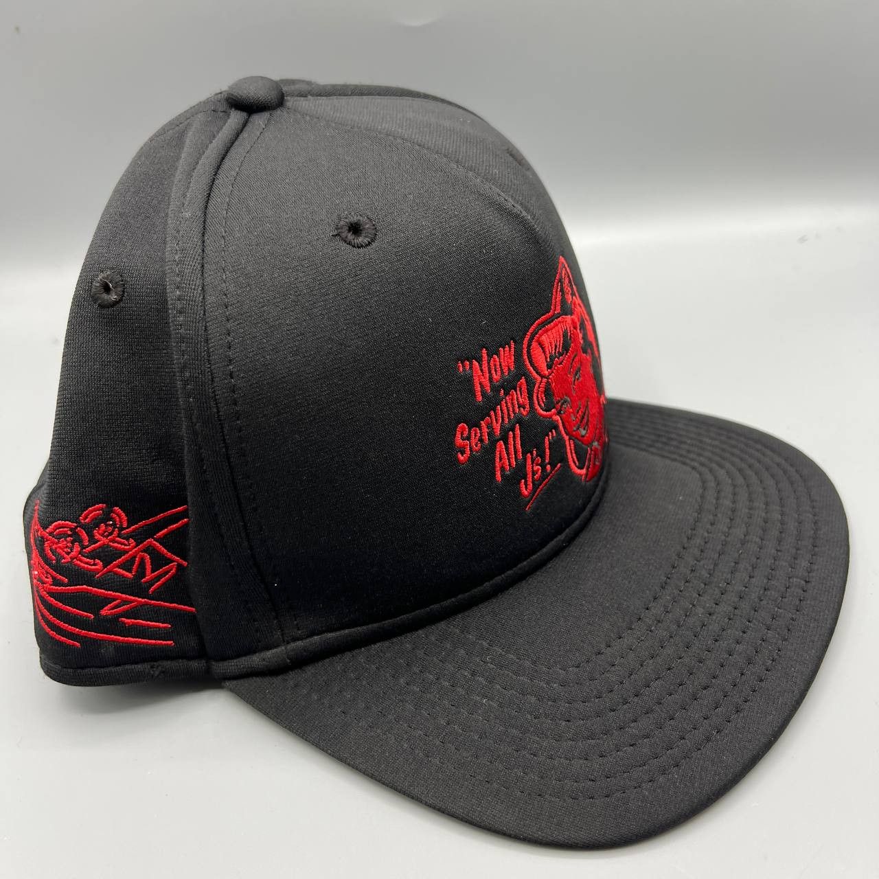 Jordan Brand Air Jordan Hat Men "Now Serving All J's" Snap Back Cap Size ONE SIZE - 6 Thumbnail