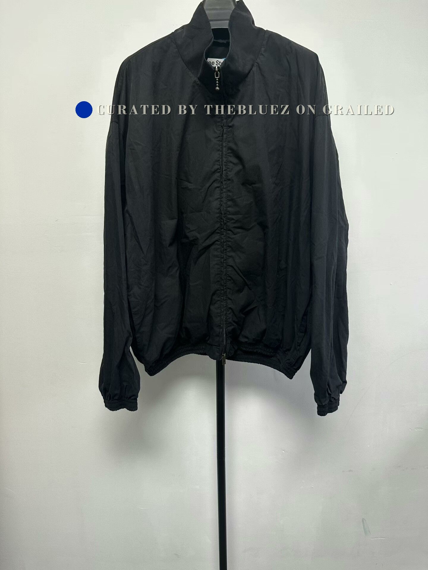Acne Studios Acne Studios SS22 Black Casual Twill Jacket | Grailed