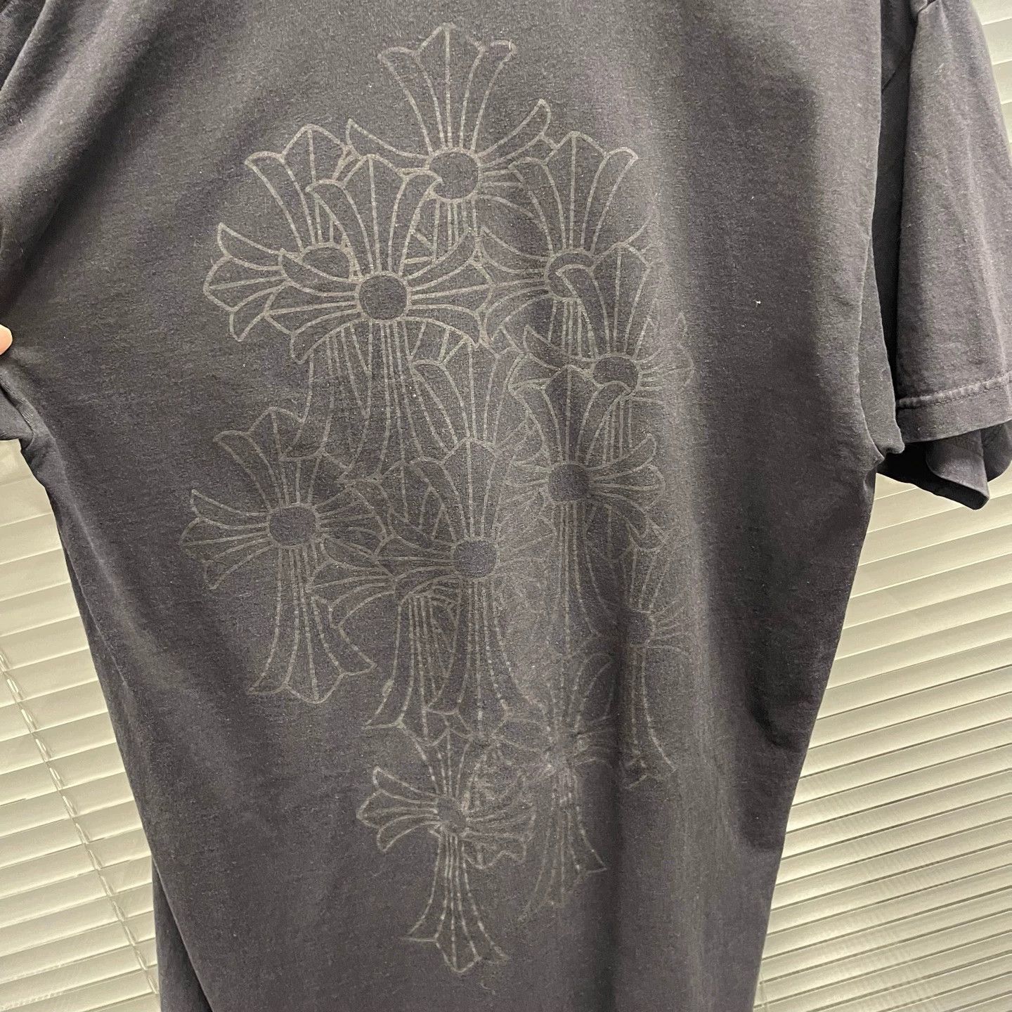 Chrome Hearts Chrome Hearts Black Sword Vine Phantom Cross Back SS L 99N Size US L / EU 52-54 / 3 - 6 Thumbnail
