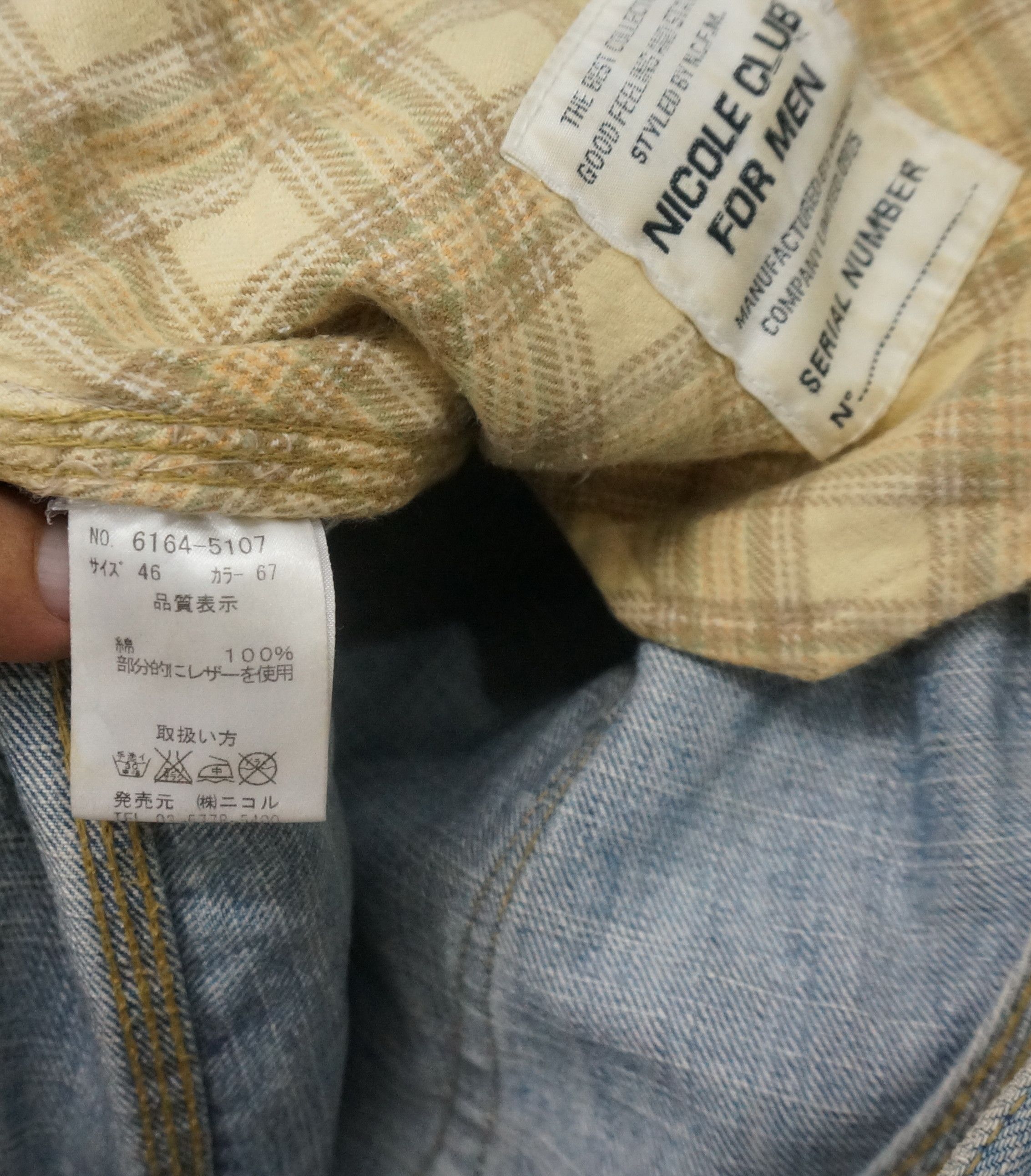 Nicole Club True Vintage Nicole Club For Men Sunfaded Jeans Size US 32 / EU 48 - 15 Thumbnail