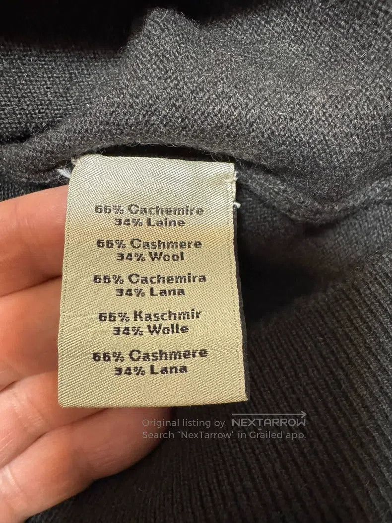 Hermes Hermes Cashmere sweater, 66% cashmere +34% wool. Unique co Size US S / EU 44-46 / 1 - 7 Thumbnail