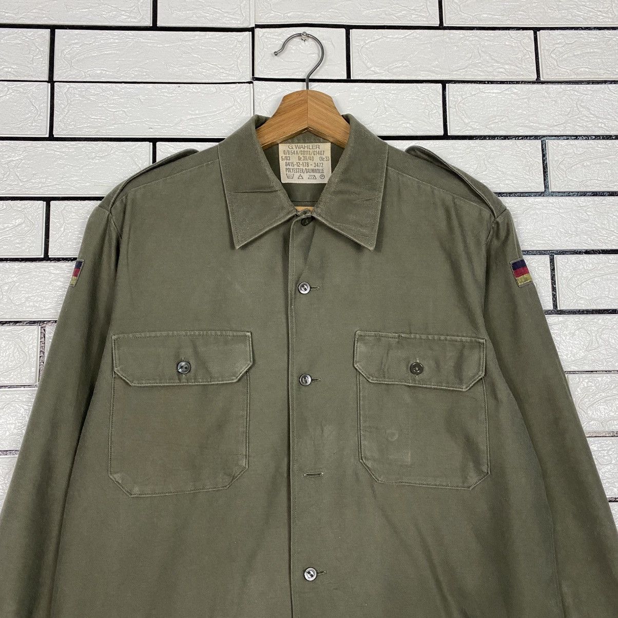 Vintage Vintage Chore Military Jacket Cargo Multi Pocket G. Wahler Size US M / EU 48-50 / 2 - 4 Thumbnail