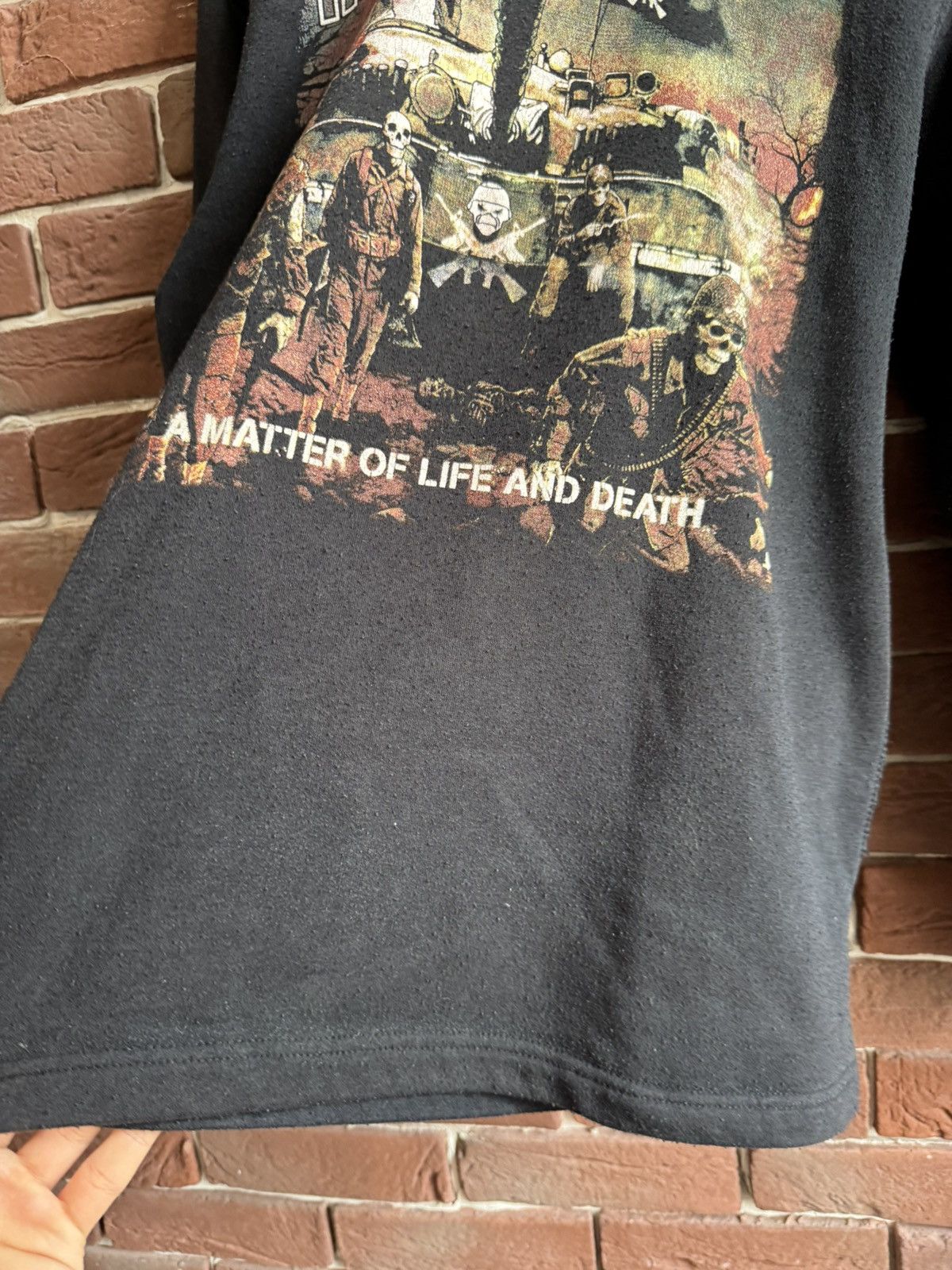 Band Tees Vintage Iron Maiden Matter Of Death Heavy Metal Band Hoodie Size US S / EU 44-46 / 1 - 6 Thumbnail