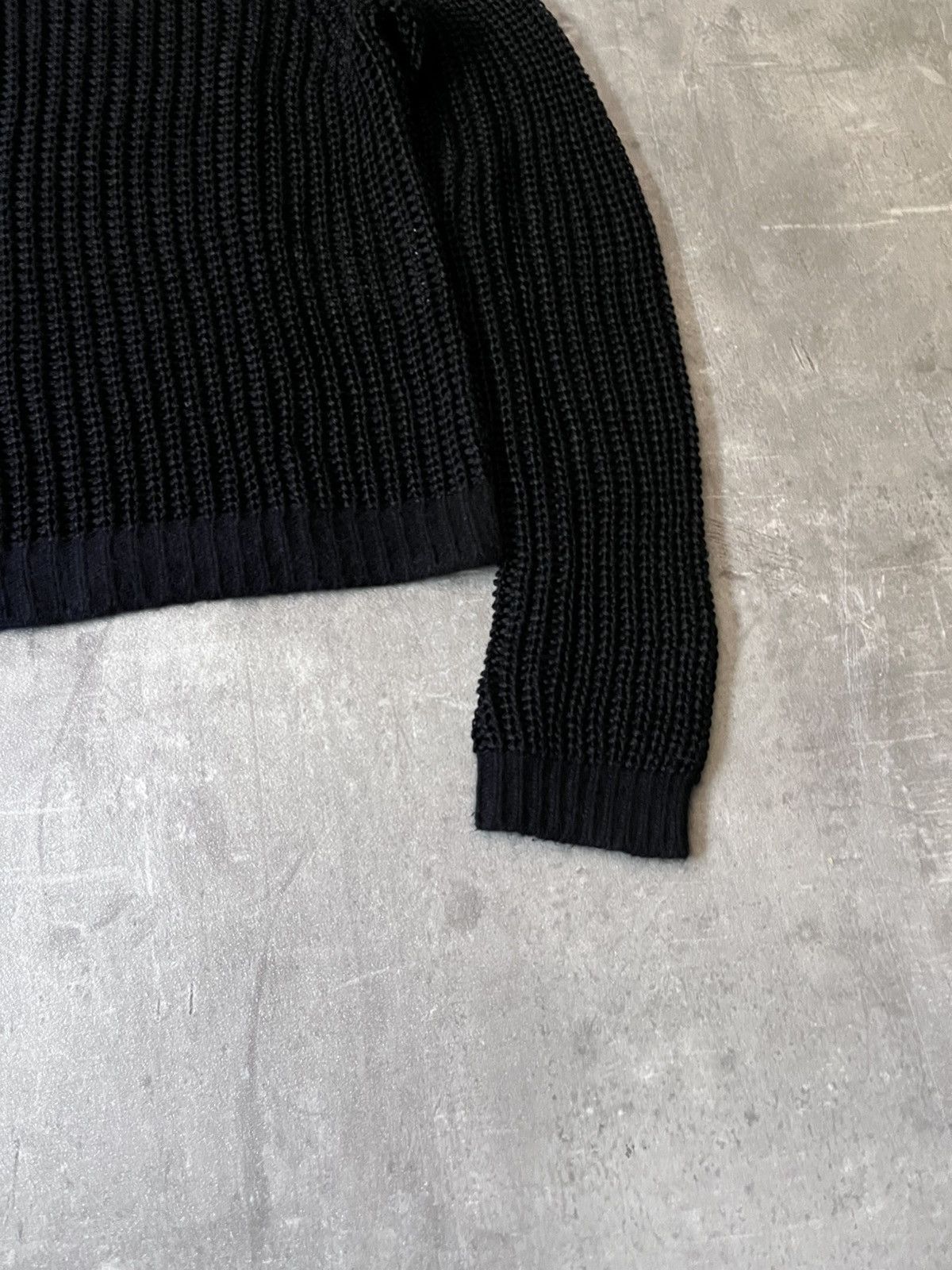 Acne Studios Acne Studios S/S 13 Ninon Linen black sweater Size US S / EU 44-46 / 1 - 3 Thumbnail