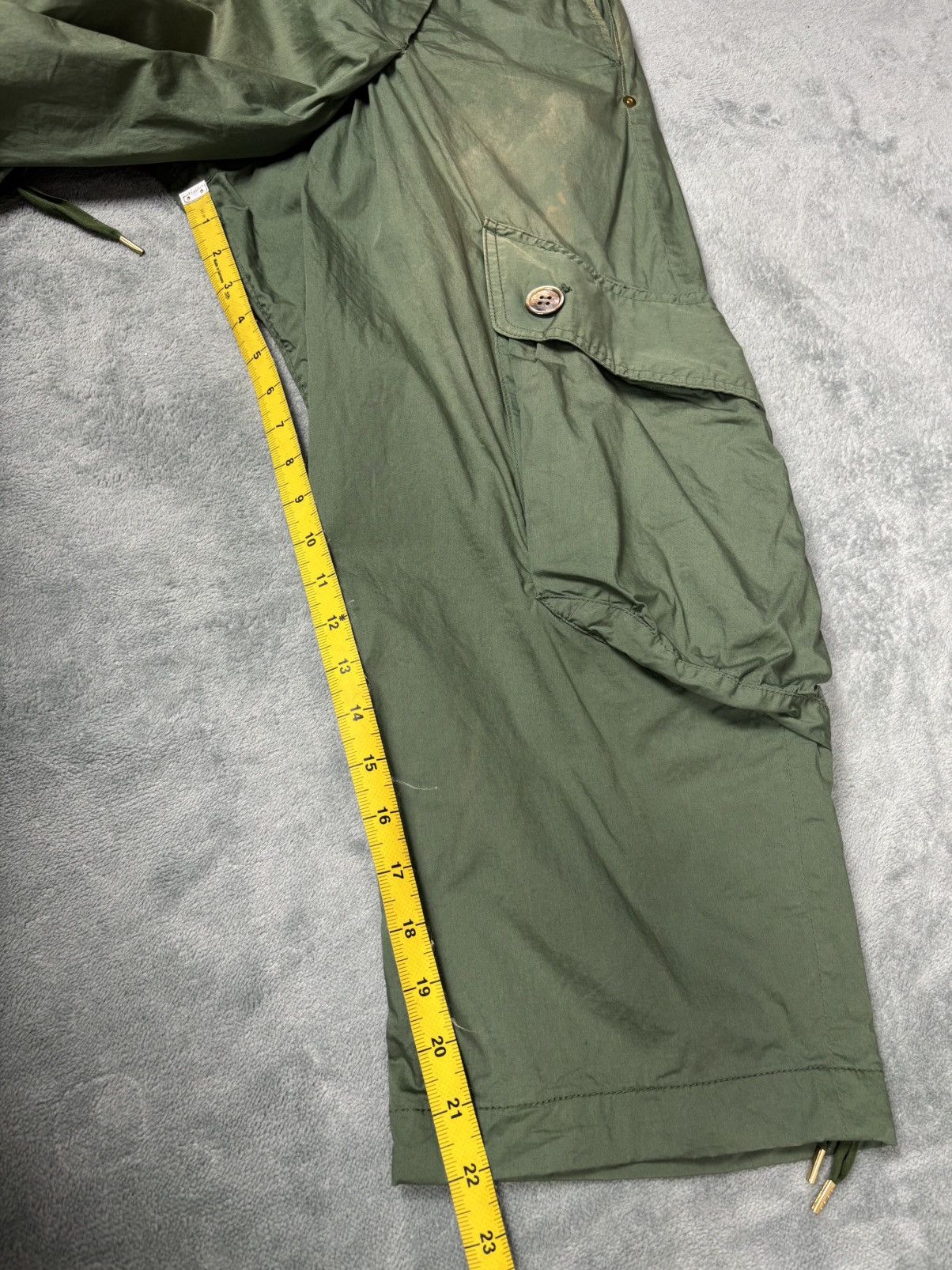 Issey Miyake Mercibeaucoup Issey Miyake Cargo CropPants S0254 Size US 30 / EU 46 - 13 Thumbnail