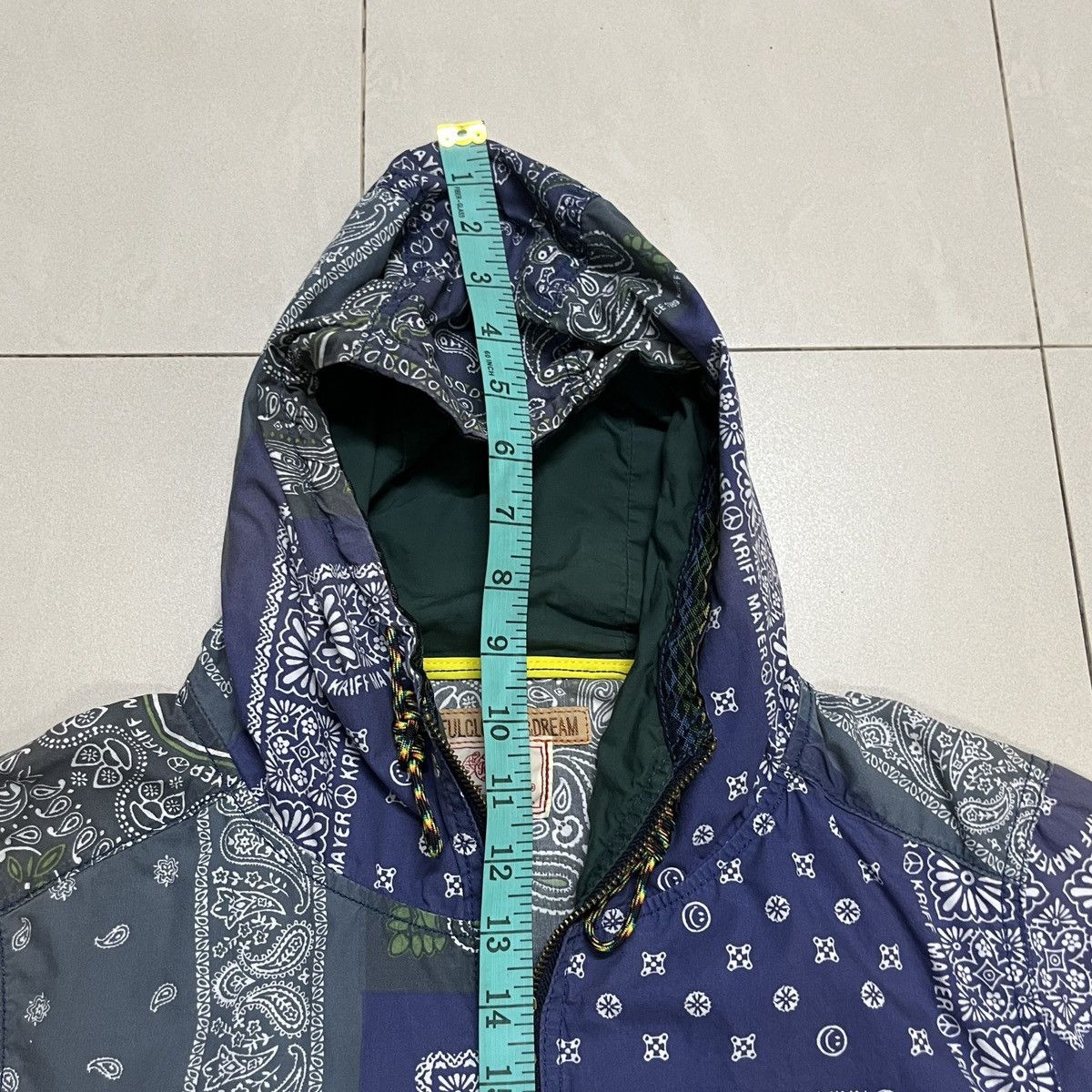20471120 × Japanese Brand Kriff Mayer Paisley Bandana Print Jacket Size US M / EU 48-50 / 2 - 14 Thumbnail