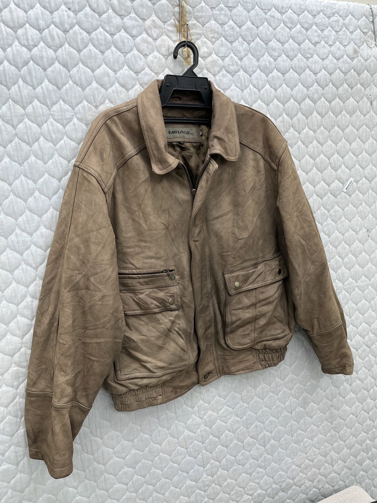 Mirage 🔥🔥🔥ARCHIVE MIRAGE LEATHER JACKET Size US L / EU 52-54 / 3 - 2 Thumbnail