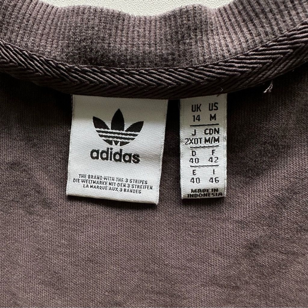 Adidas Adidas 3 Glitter Stripes Brown Boyfriend T-Shirt Size Medium Size M / US 6-8 / IT 42-44 - 10 Thumbnail