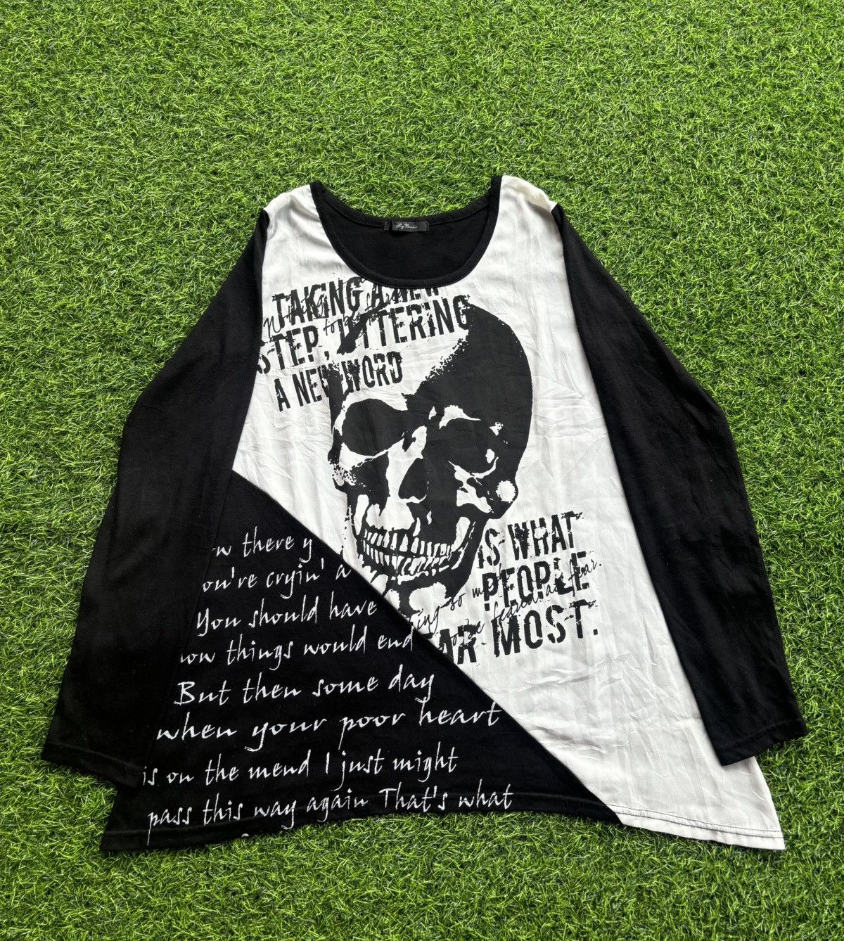 Hysteric Glamour Y2k Sky Bomber Skull Ifsix Punk Style Longsleeve Size US L / EU 52-54 / 3 - 1 Thumbnail