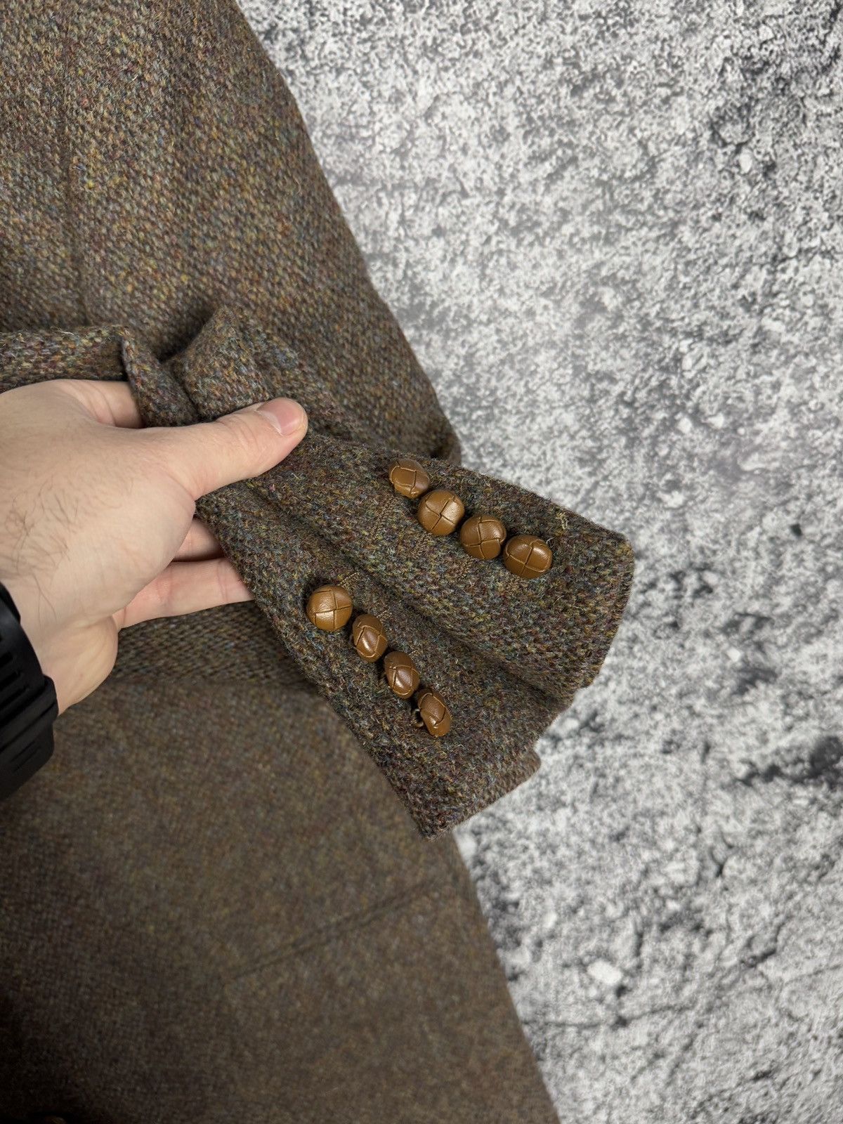 Harris Tweed Harris Tweed Vintage Wool Blazer Jacket Centaur Original Size 44R - 6 Thumbnail