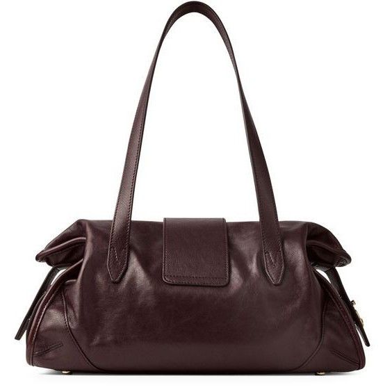 Jimmy Choo JIMMY CHOO Medium Bar Deep Merlot Top Handle Bag New & Authe Size ONE SIZE - 3 Thumbnail