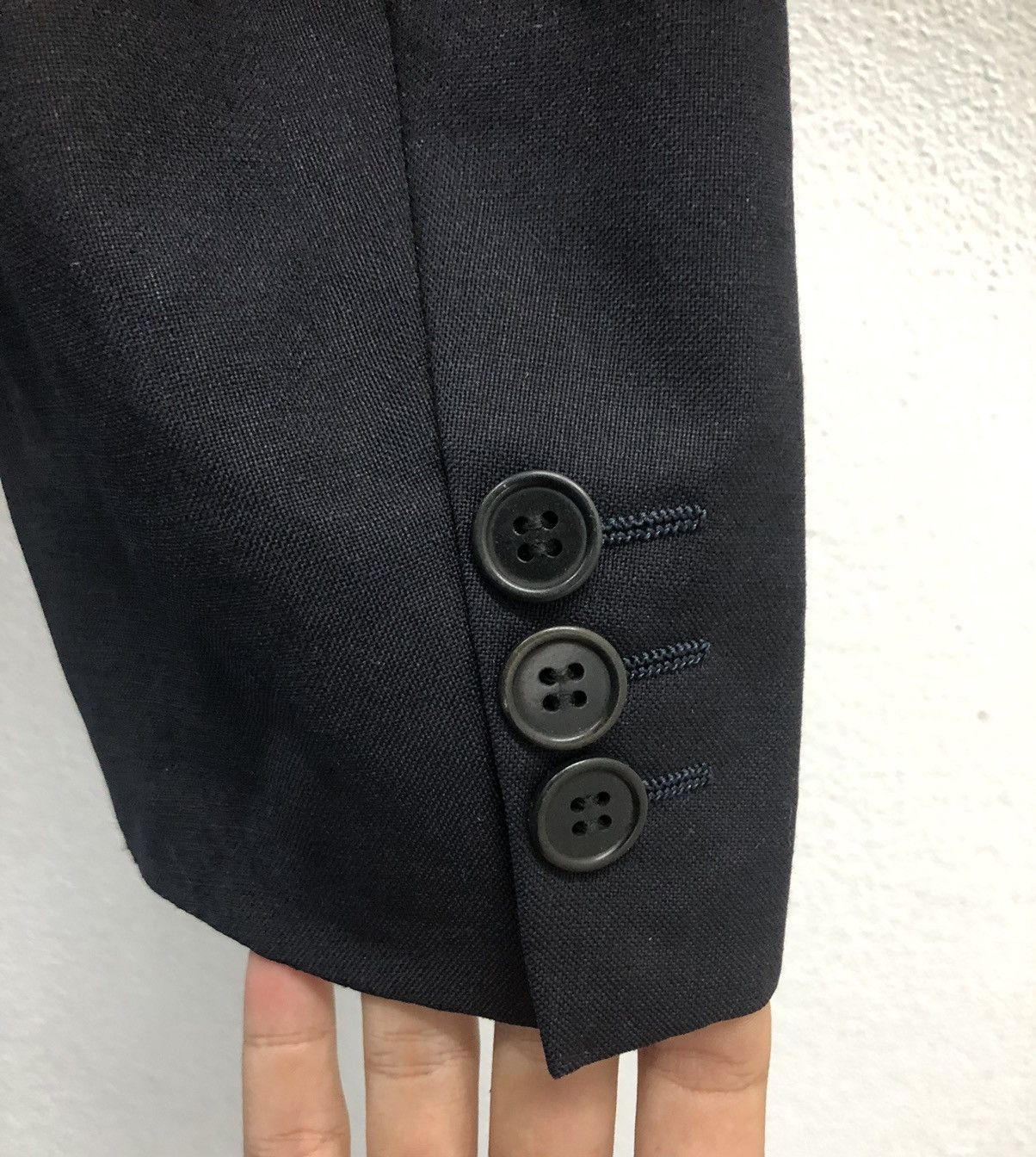 Vintage × Yves Saint Laurent Yves Saint Laurent Diffusion Hommes Men's Wool Blazer Size US L / EU 52-54 / 3 - 9 Thumbnail