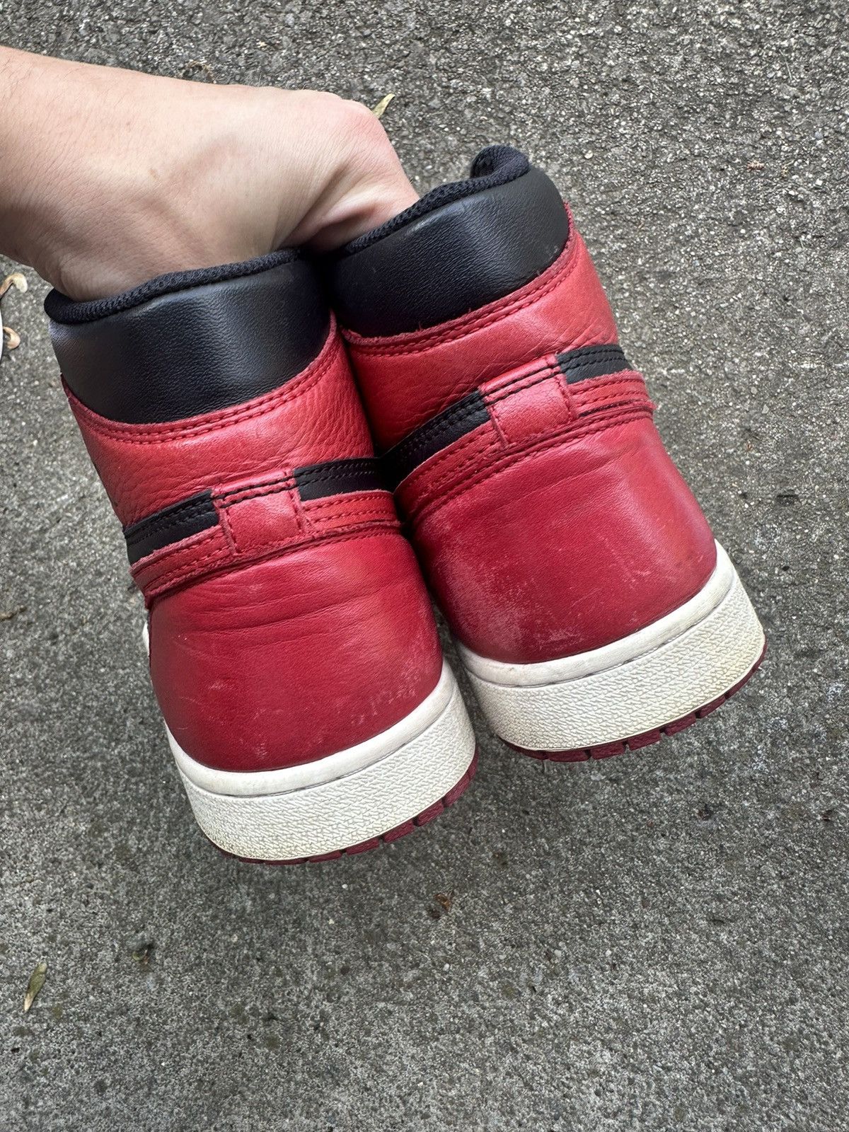 Jordan Brand Nike Air Jordan 1 Retro High Bred Banned 2016 size 8 Size US 8 / EU 41 - 4 Thumbnail