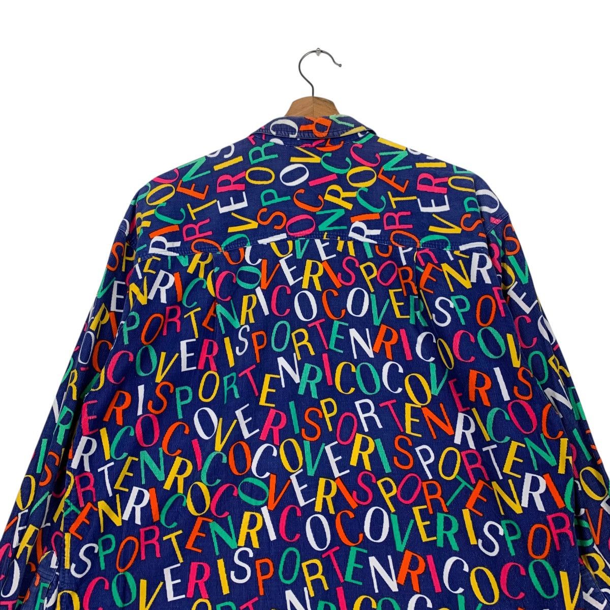 Enrico Coveri Enrico Coveri Sport Fullprint Button Shirt #2260-C100 Size US L / EU 52-54 / 3 - 8 Thumbnail