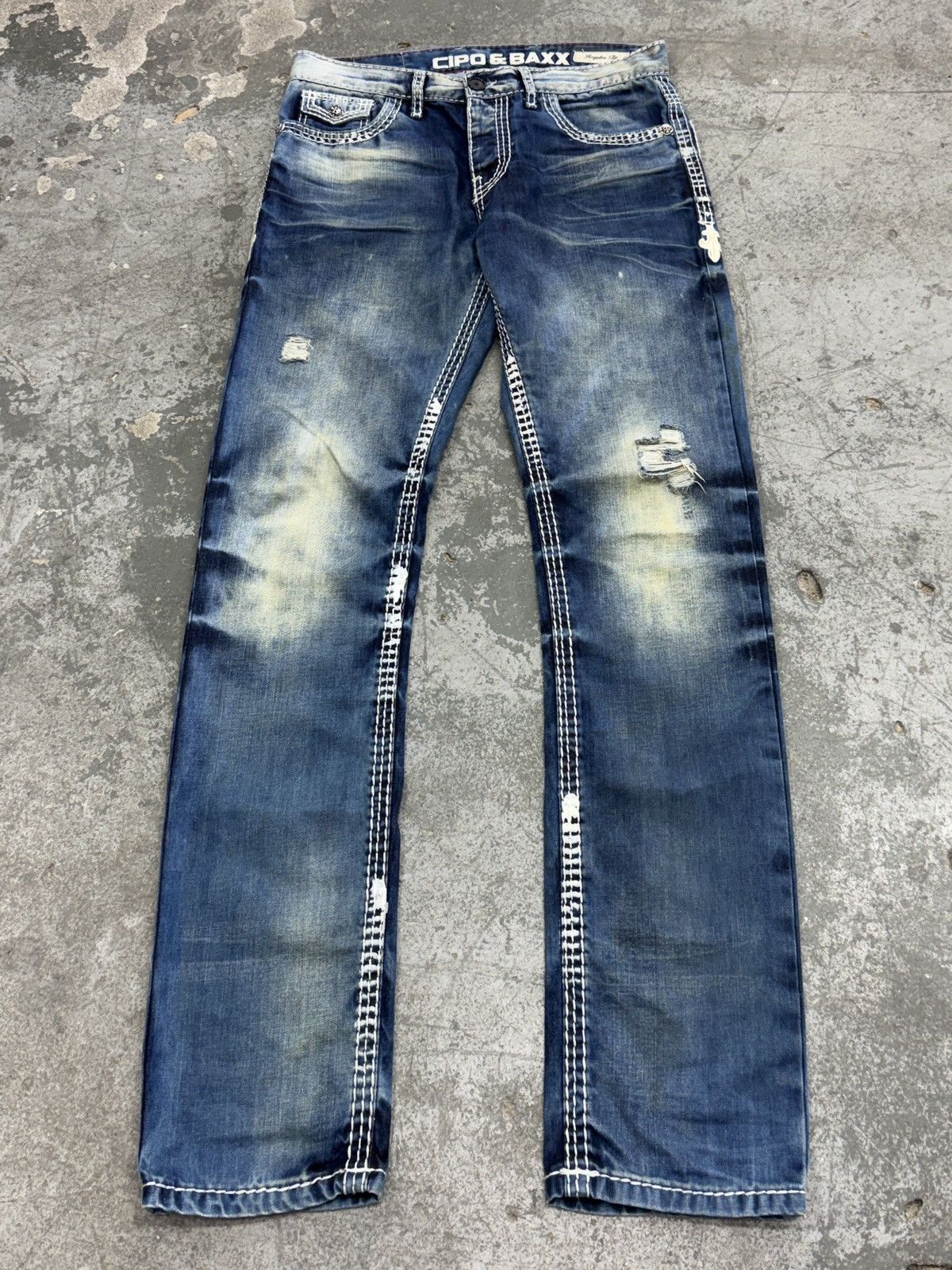 Japanese Brand Archive y2k Denim Pants Jeans Size US 32 / EU 48 - 1 Thumbnail