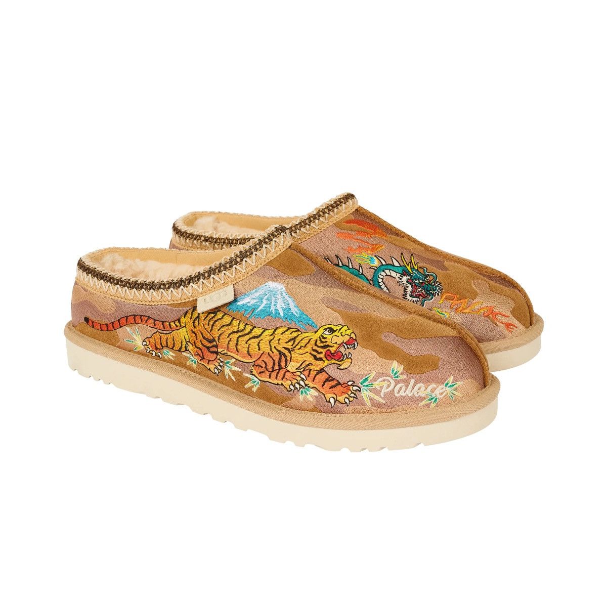 Palace × Ugg Palace Ugg Tasman Chestnut Camo | Grailed