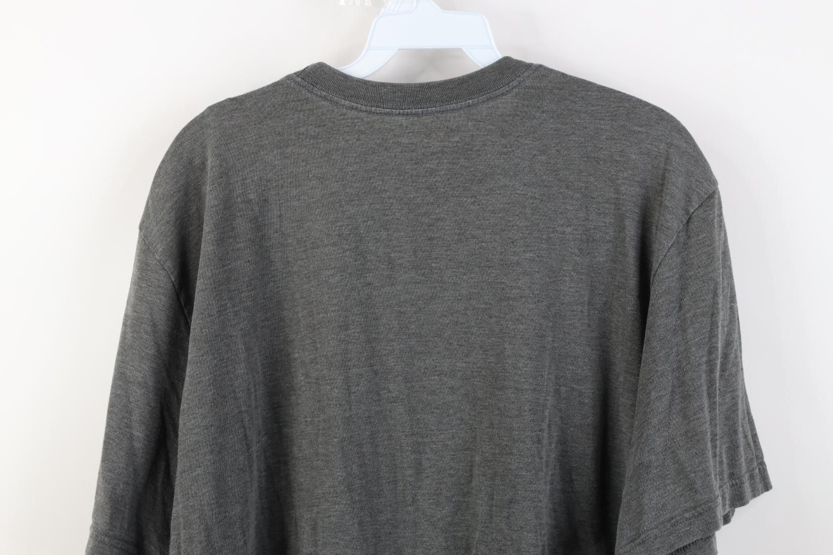 Nike Vintage Y2K Nike Travis Scott Mini Swoosh Knit T-Shirt Gray Size US XXL / EU 58 / 5 - 13 Thumbnail