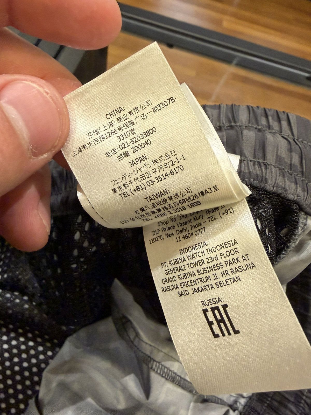 Fendi Fendi FF Monogram Nylon Pants Size US 38 / EU 54 - 7 Thumbnail