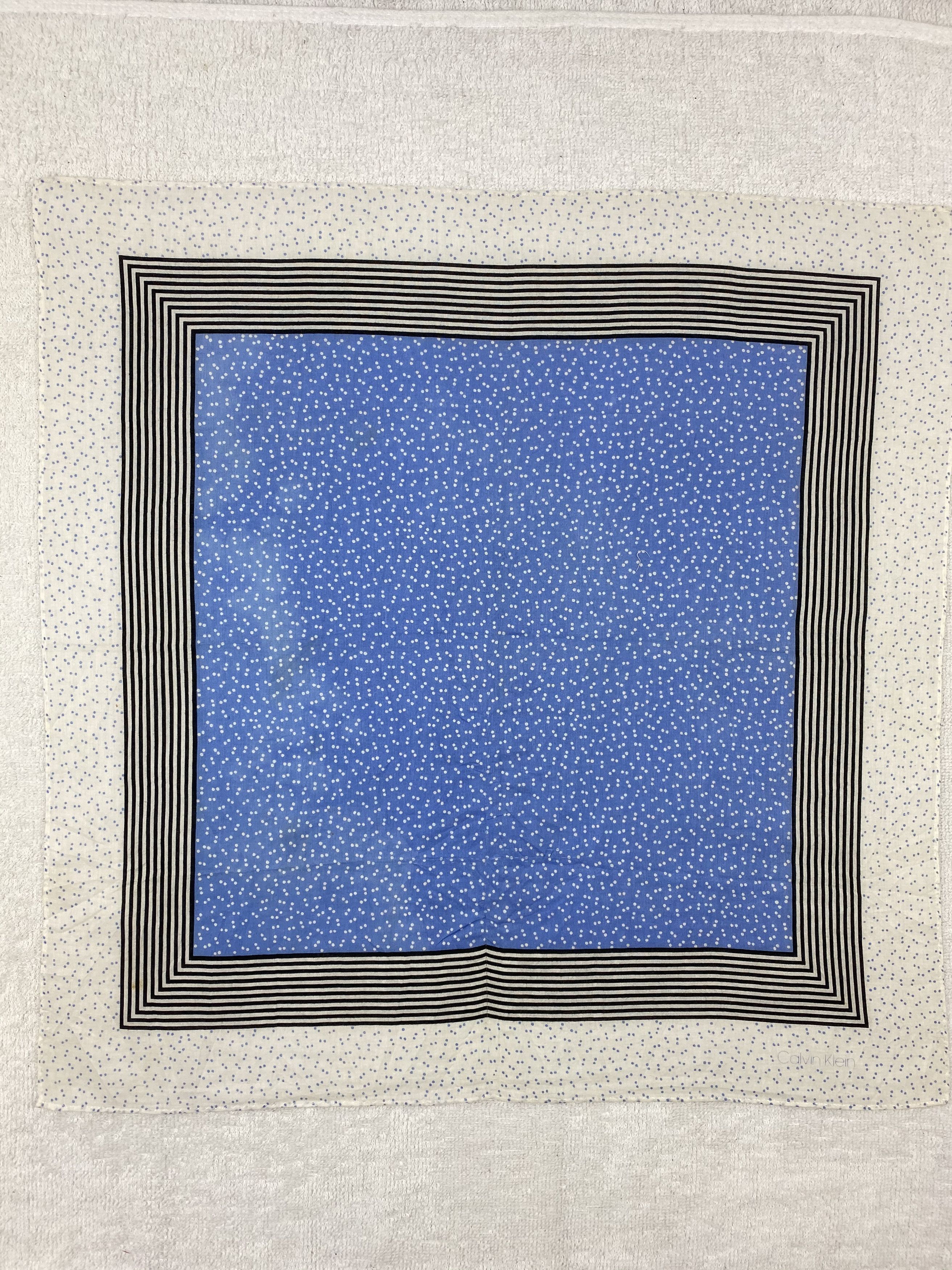 Calvin Klein × Vintage Calvin Klein Handkerchief / Bandana / Neckerchief Size ONE SIZE - 3 Thumbnail