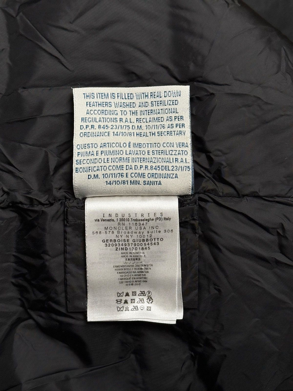 Moncler Moncler Gerboise asymmetrical down coat Size S / US 4 / IT 40 - 6 Thumbnail