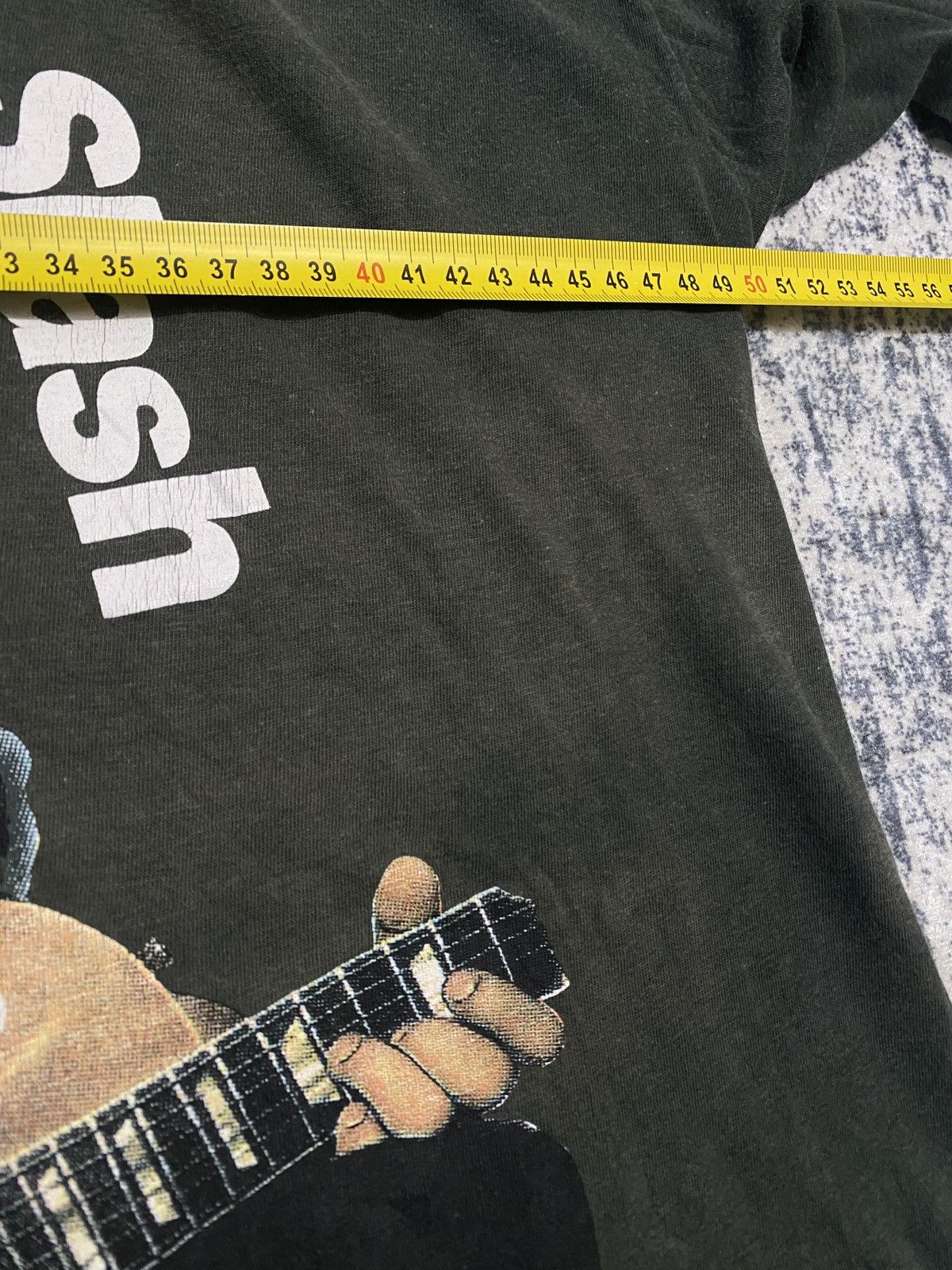 Band Tees Ultra rare khaki slash guns n roses band tee 90s Size US M / EU 48-50 / 2 - 22 Thumbnail
