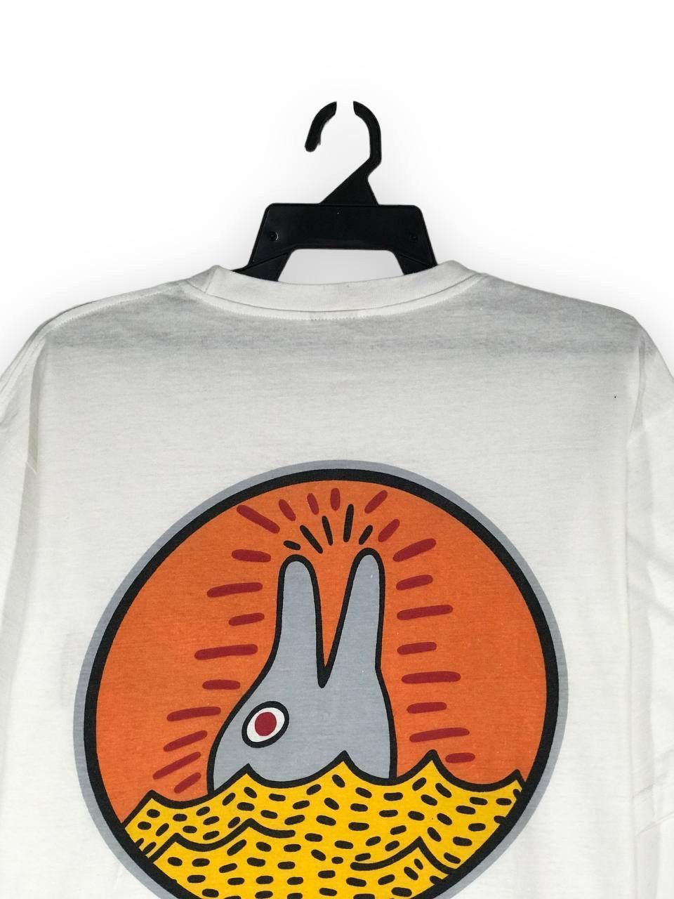 Vintage vintage 1994 Keith Haring Dolphin Size US XL / EU 56 / 4 - 2 Thumbnail