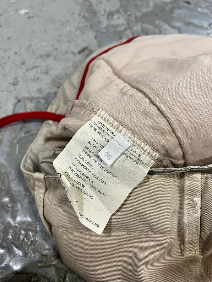 Prada × Vintage 2000s Prada Beige Contemporary Utility Pants Size US 30 / EU 46 - 19 Thumbnail