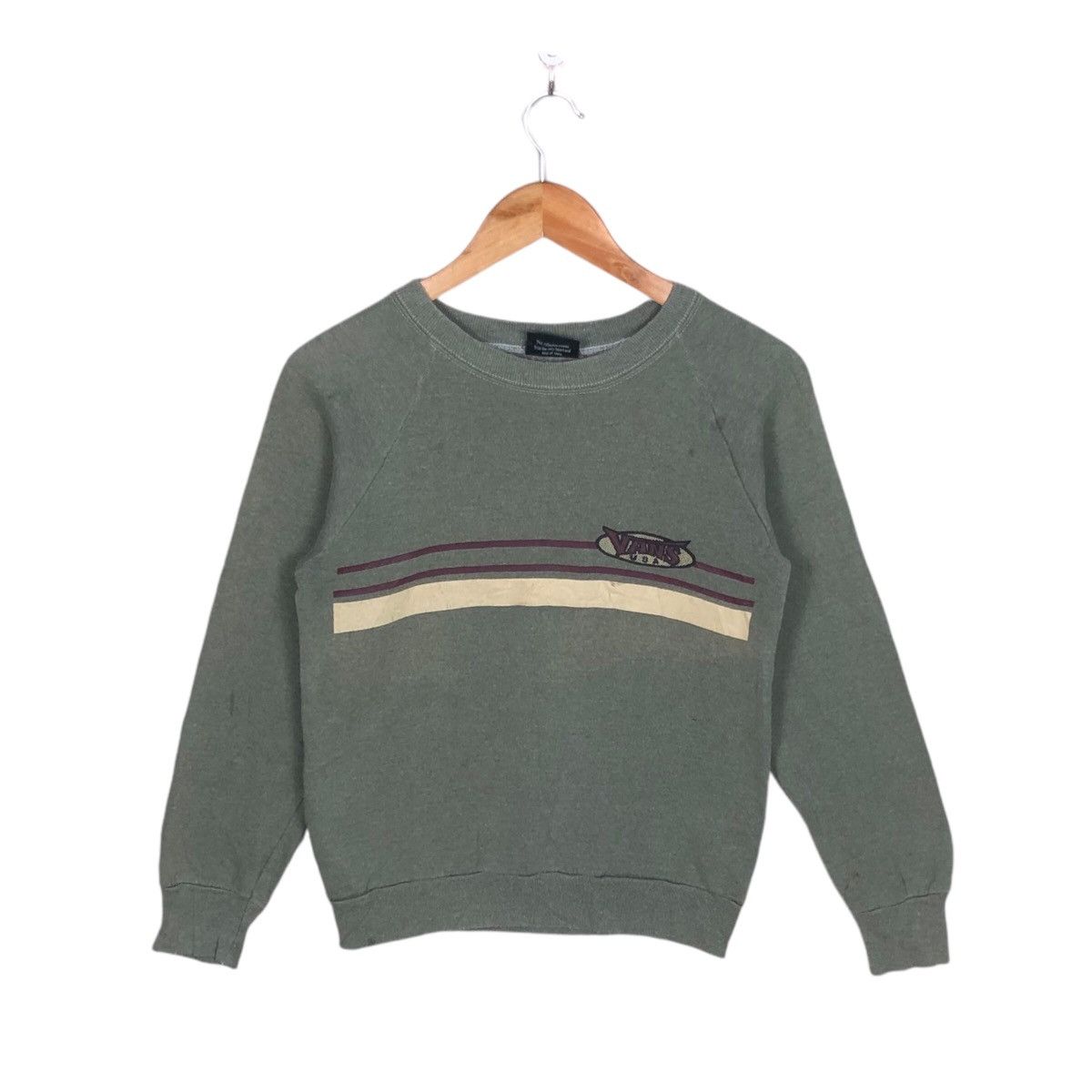 Vans × Vintage Vintage 90s Vans USA Sweatshirt Size US M / EU 48-50 / 2 - 1 Thumbnail