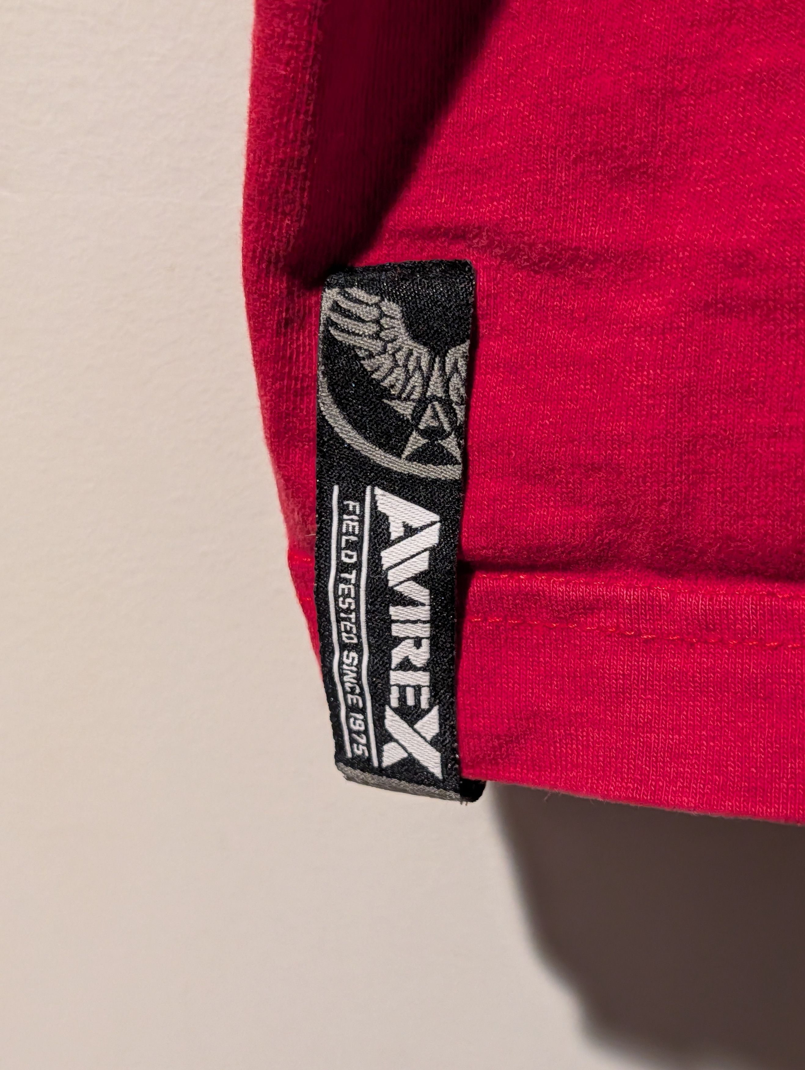 Avirex AVIREX Shirt Winged Star Spell Out Hip Hop Streetwear Tee Size US XL / EU 56 / 4 - 4 Thumbnail
