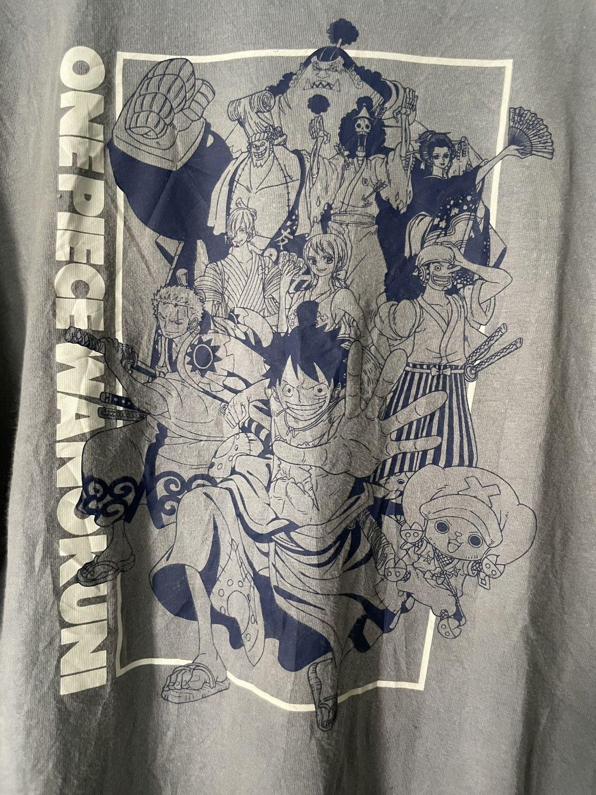 Anime × Japanese Brand × Kapital Thrashed Faded One Piece X Uniqlo Size US M / EU 48-50 / 2 - 1 Thumbnail