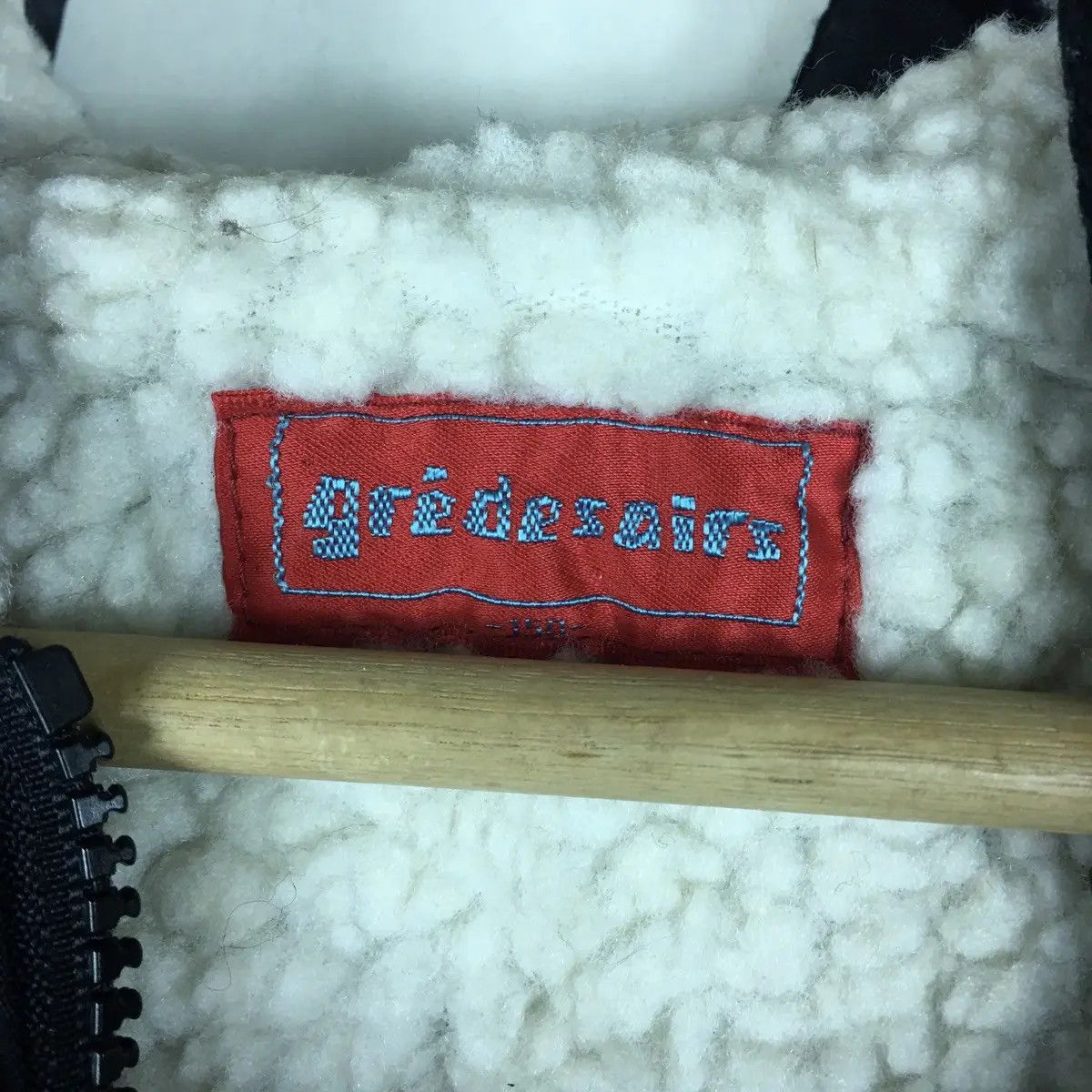Vintage Vtg GREDESAIRS PARIS 2001 Collection Shearling Fur Winter Size L / US 10 / IT 46 - 4 Thumbnail