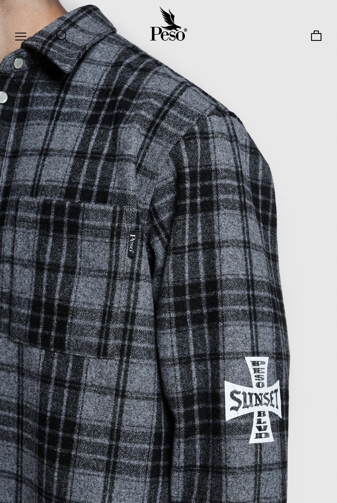 Peso Peso Boulevard Flannel Shirt Size US M / EU 48-50 / 2 - 6 Thumbnail