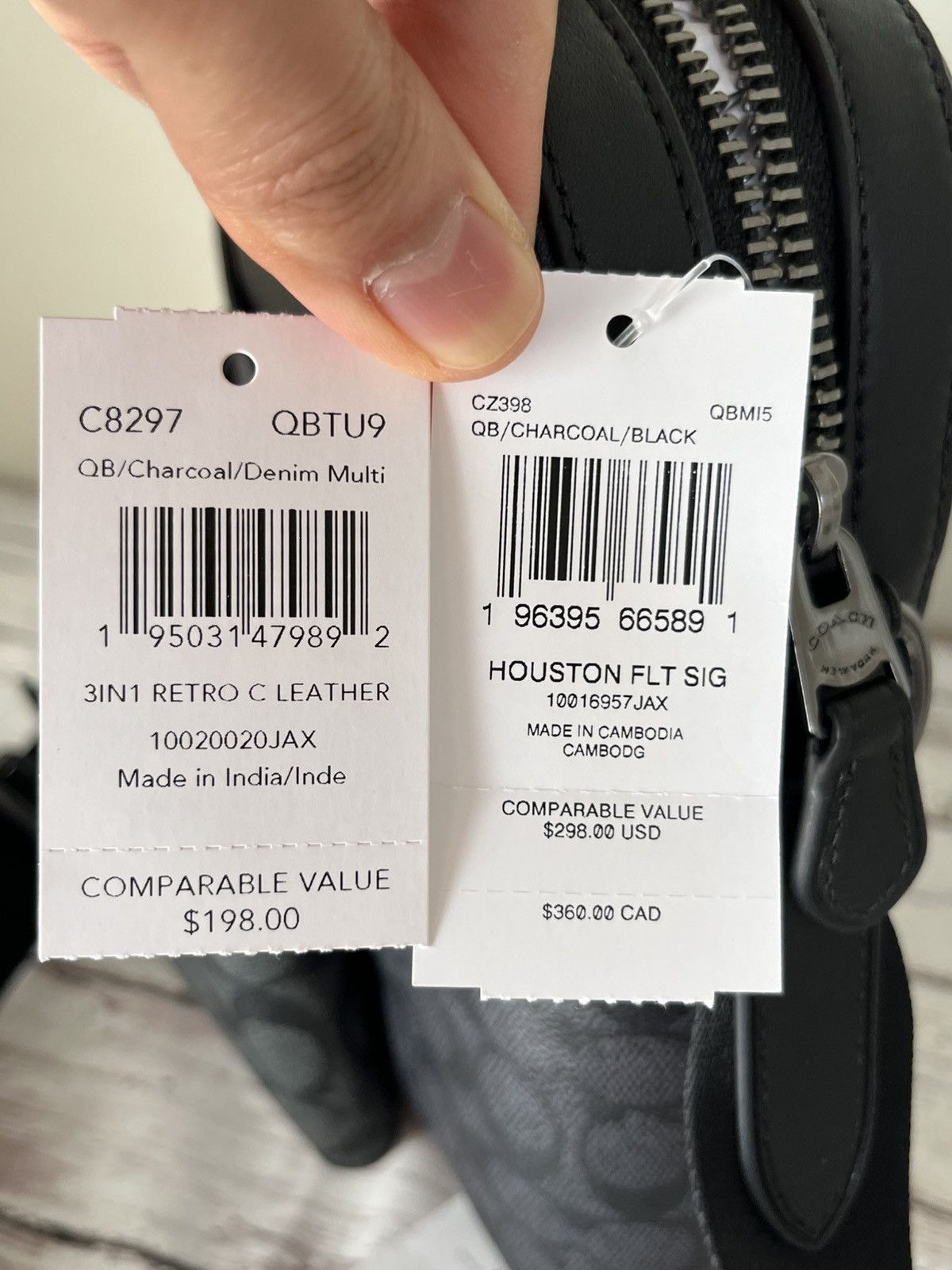 Coach Coach Houston Flight Bag In Signature Set Size ONE SIZE - 4 Thumbnail