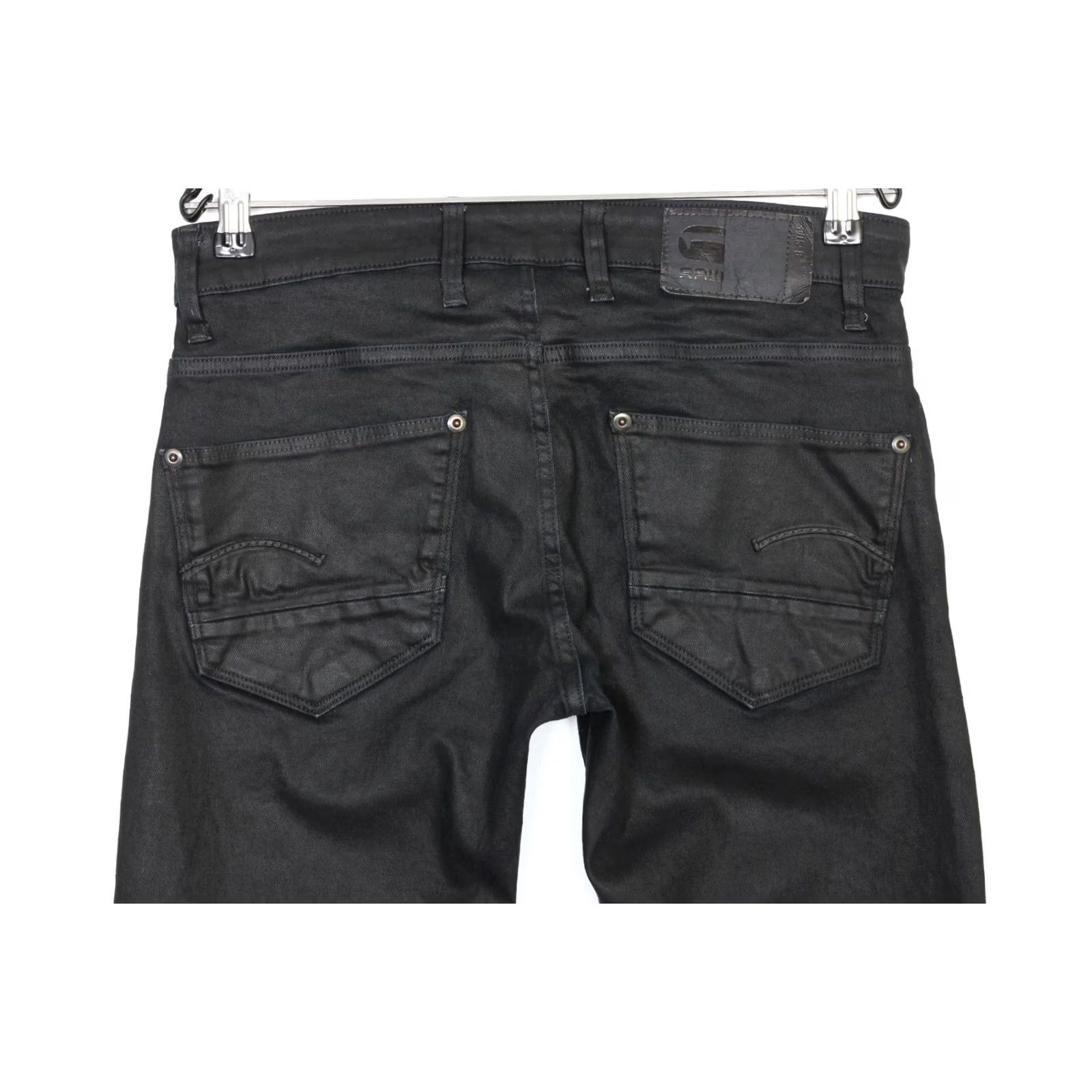 G-Star G-STAR REVEND SUPER SLIM Jeans Men W31 L32 DZ1273 Dark Blue Denim Stretch Skinny 31 Inseam Size US 31 - 3 Thumbnail