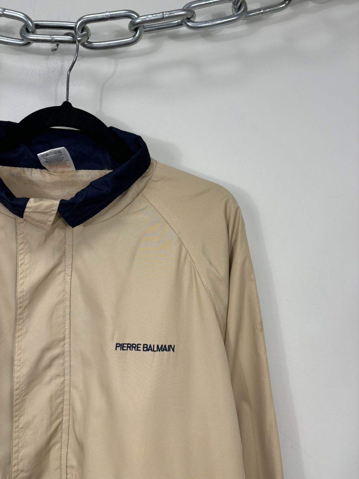 Pierre Balmain Vintage Pierre Balmain Very Rare Logo Luxury Light Jacket Size US XL / EU 56 / 4 - 5 Thumbnail