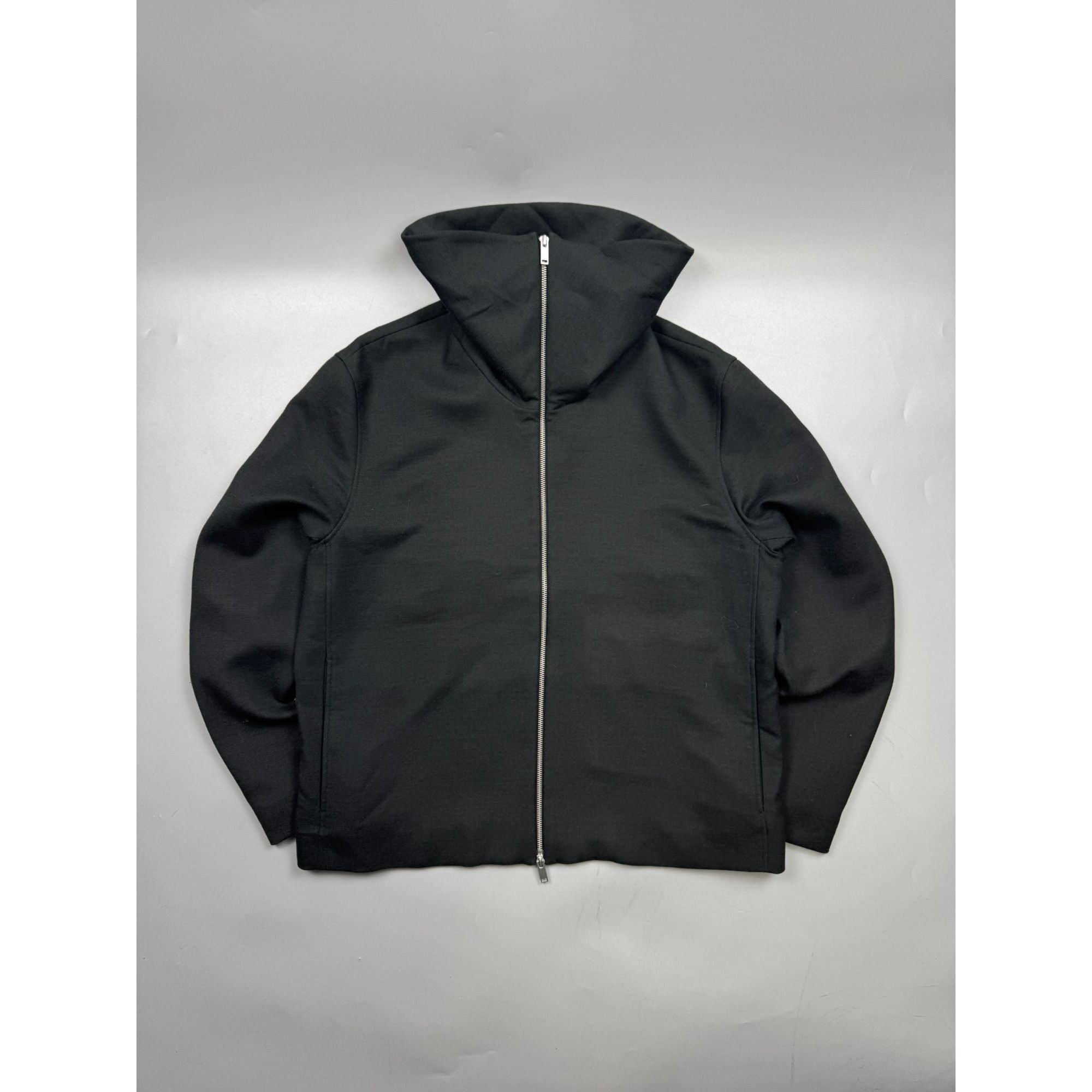 Cos COS Wide Neck Wool Blend Jacket (Y1272) Size US L / EU 52-54 / 3 - 1 Thumbnail