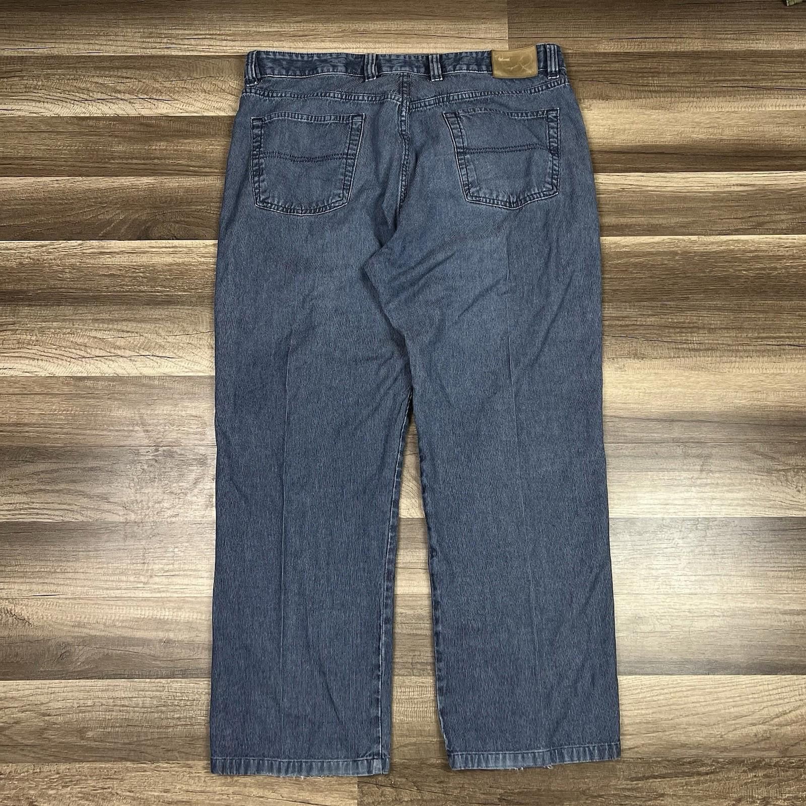 Ermenegildo Zegna Ermenegildo Zegna Jeans Sz 38 Made in Italy Striped 36x27 Size US 38 / EU 54 - 2 Thumbnail