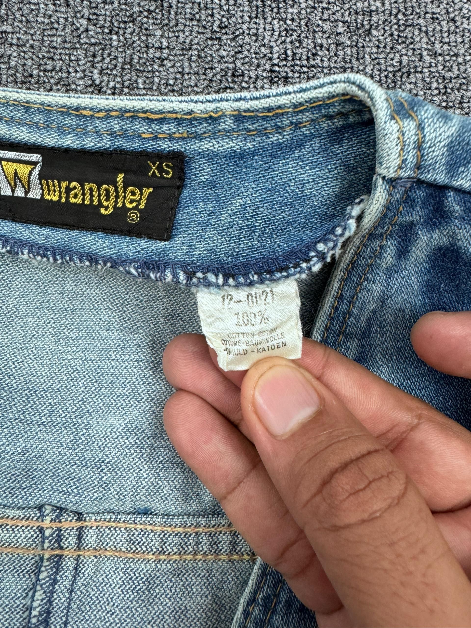 Vintage × Wrangler Vintage 80s Wrangler Denim Vest Jacket Size US XXS / EU 40 - 5 Thumbnail