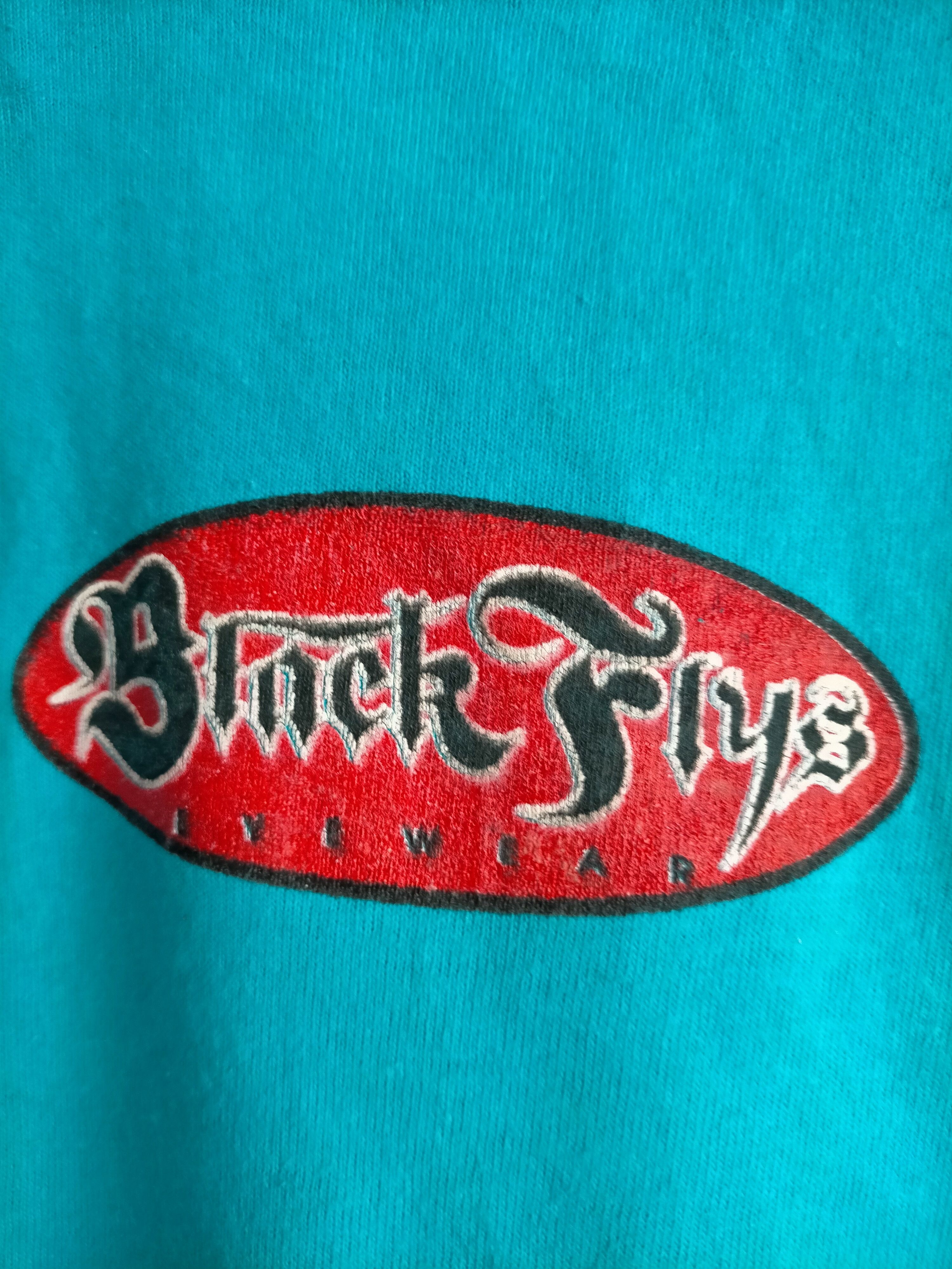 Sex Skateboards Vintage 90s Black Flys Sex Skateboarding Single stich tee Size US M / EU 48-50 / 2 - 6 Thumbnail