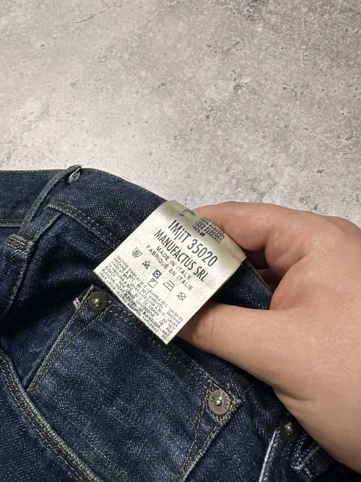 Vintage Imjit 35020 Japanese Selvedge Limited 12/45 Denim Pants Size US 36 / EU 52 - 14 Thumbnail