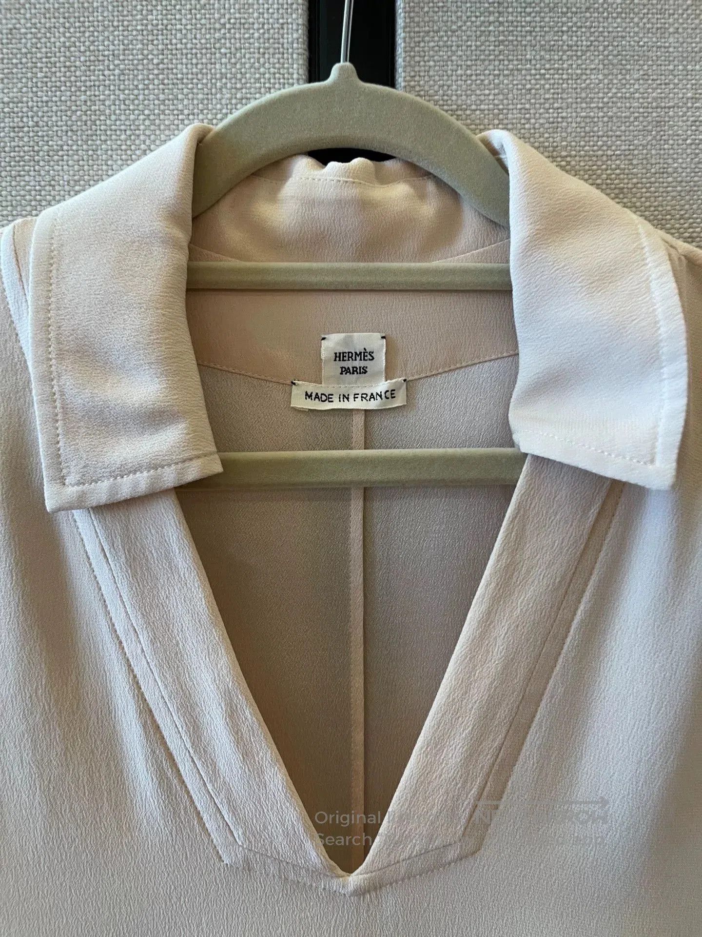 Hermes Hermes Pink V-Neck Short-Sleeve Dress. Size US S / EU 44-46 / 1 - 2 Thumbnail