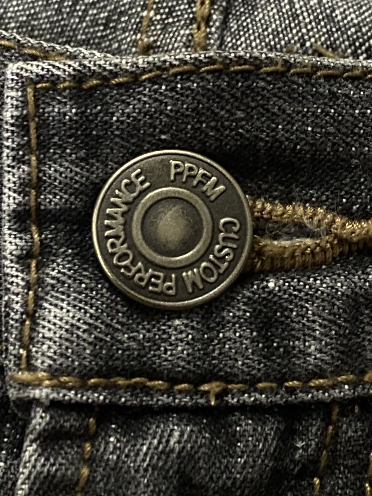 Japanese Brand × PPFM PPFM Prints Highland Denim Pants Size US 31 - 13 Thumbnail