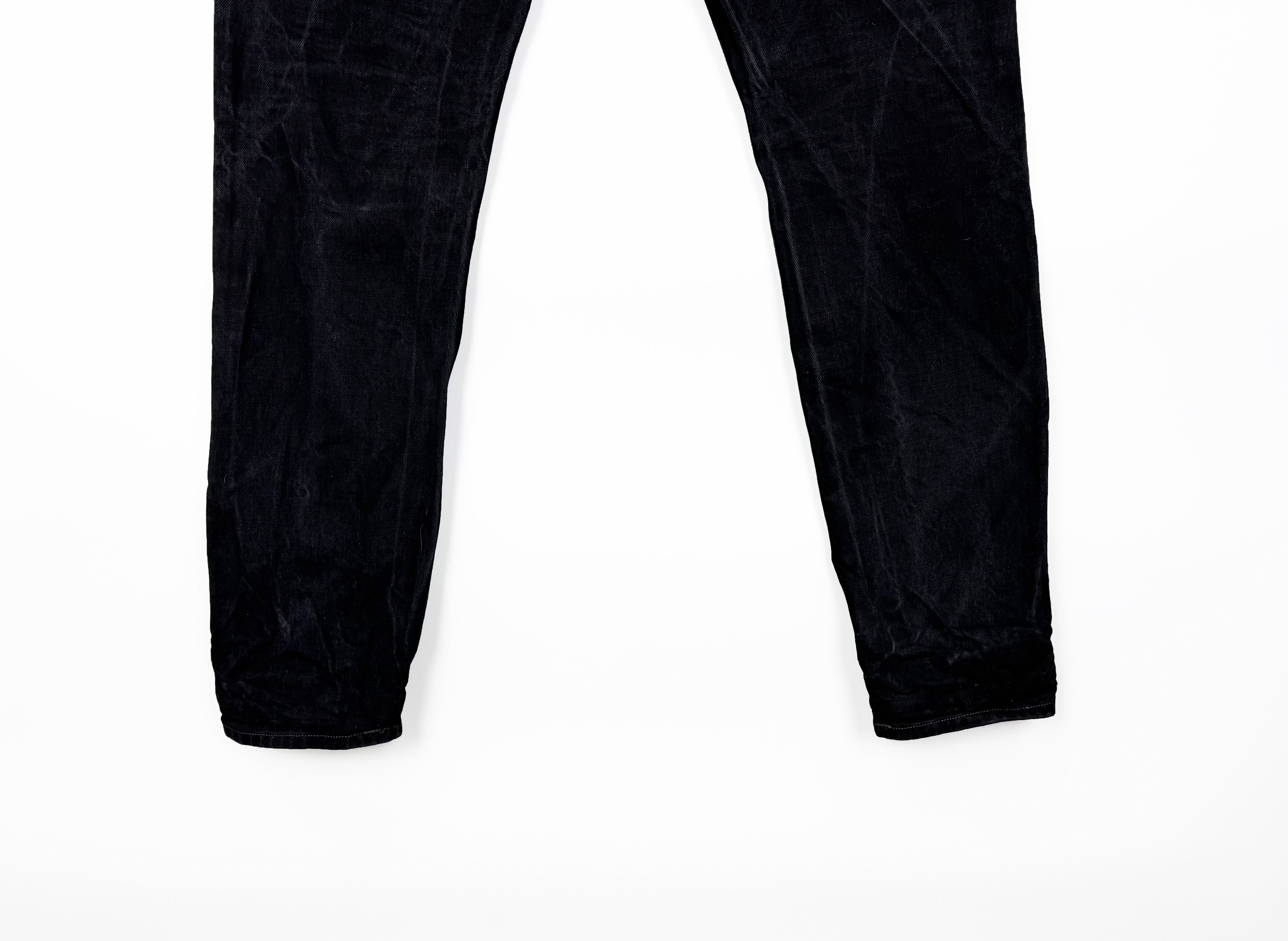 Lee Lee 101 Rider 13oz Blue Selvedge Washed Vintage Denim Size US 32 / EU 48 - 10 Thumbnail