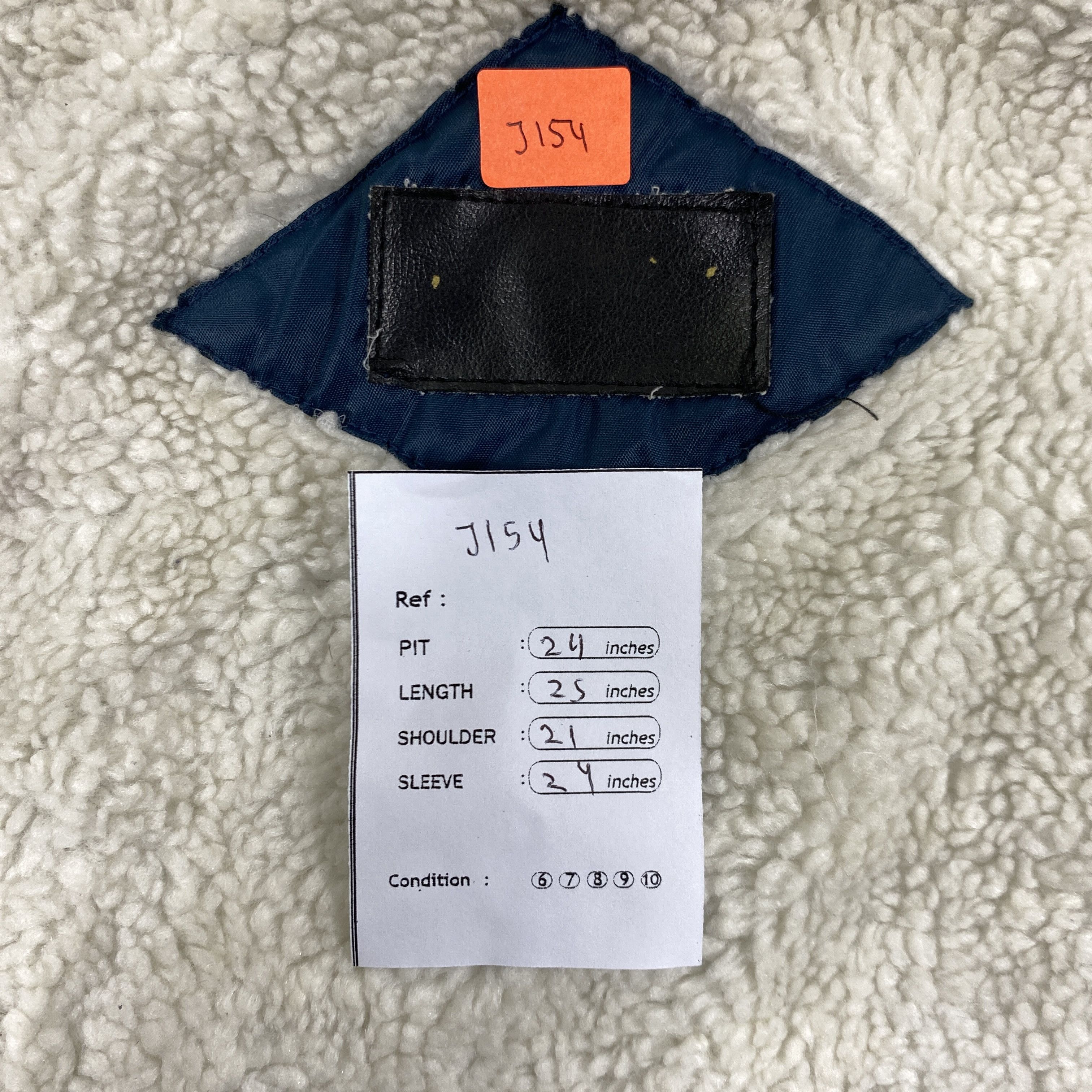Japanese Brand Vintage Flight Bomber Faux Fur Jacket -J154 Size US M / EU 48-50 / 2 - 5 Thumbnail