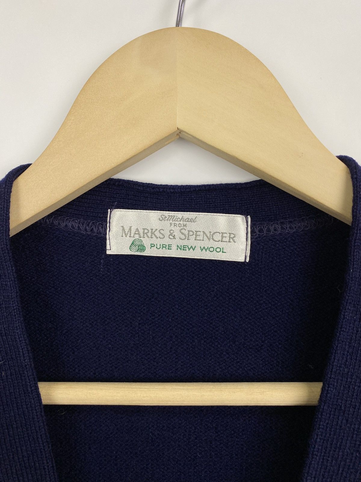 Marks & Spencer Vintage 90s Golf Marks Spencer Wool Sweater Vest Retro Y2K Size US L / EU 52-54 / 3 - 5 Thumbnail