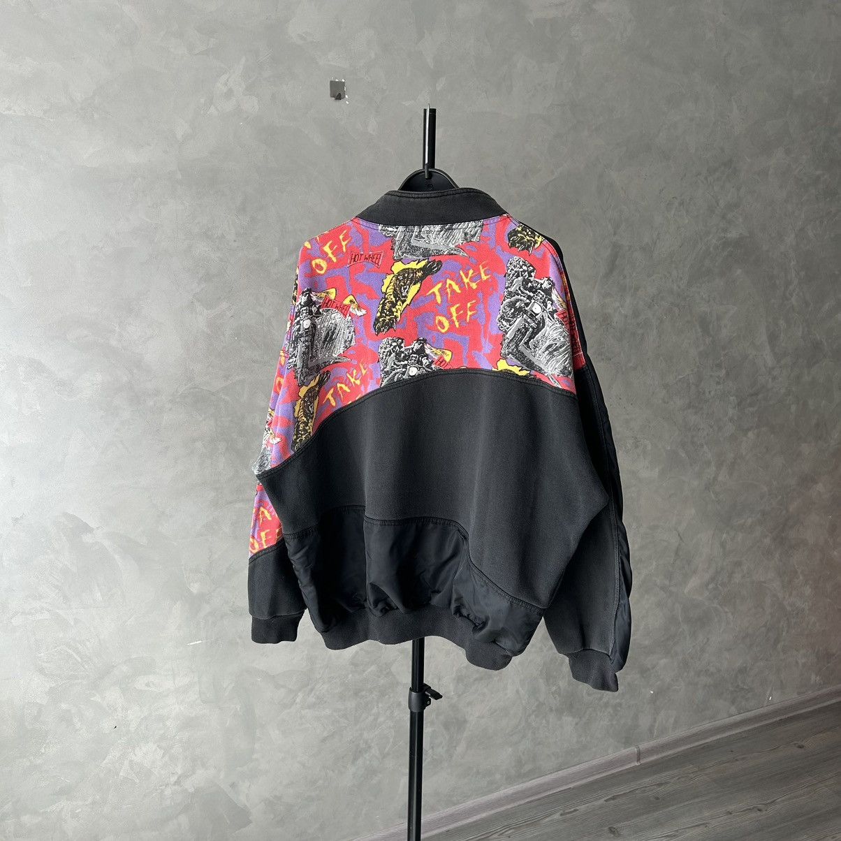 Adidas VTG 80s Adidas Take Off Back To Harley Street Sweatshirt Size US M / EU 48-50 / 2 - 10 Thumbnail