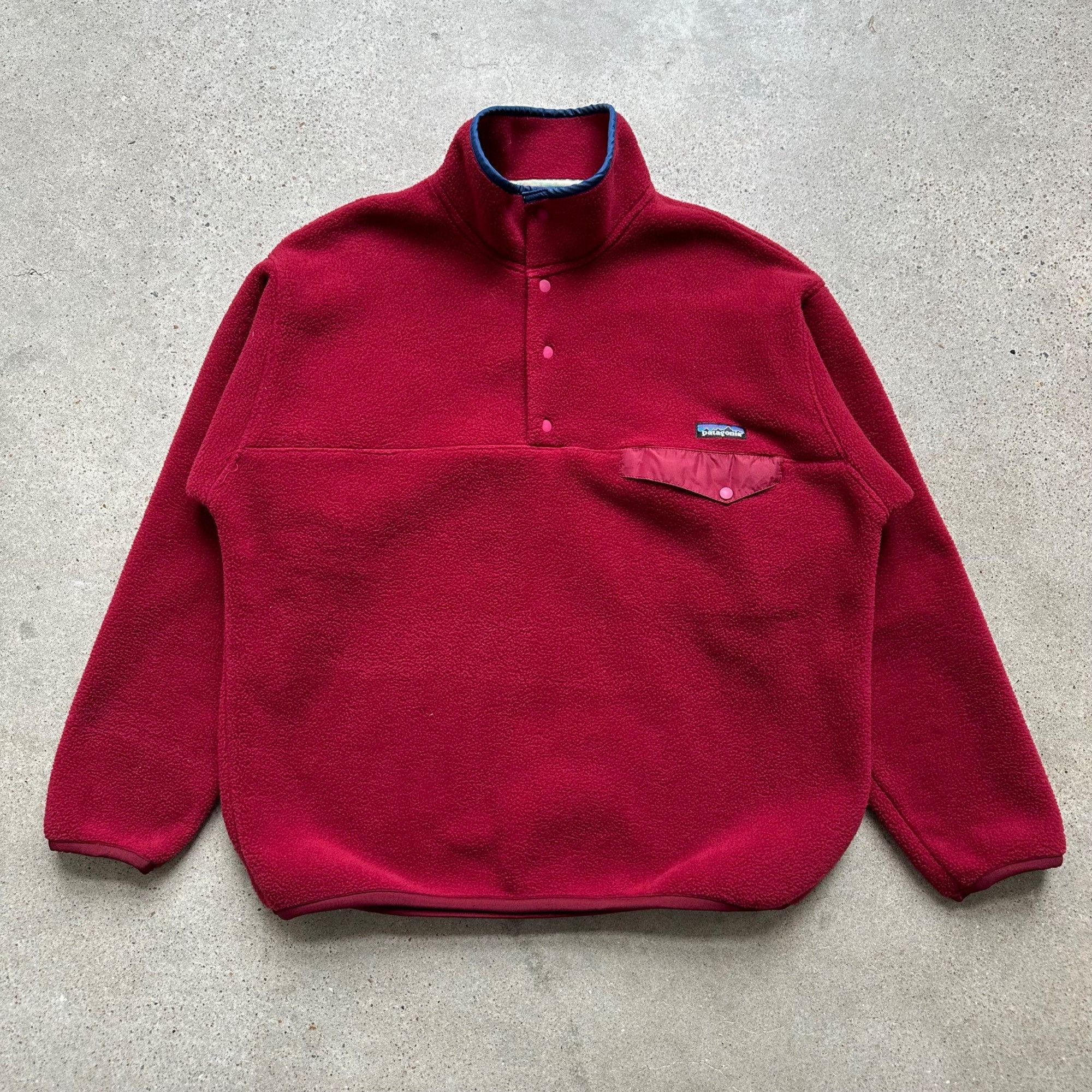 Vintage 1996 Patagonia Synchilla Snap Up Fleece Pullover